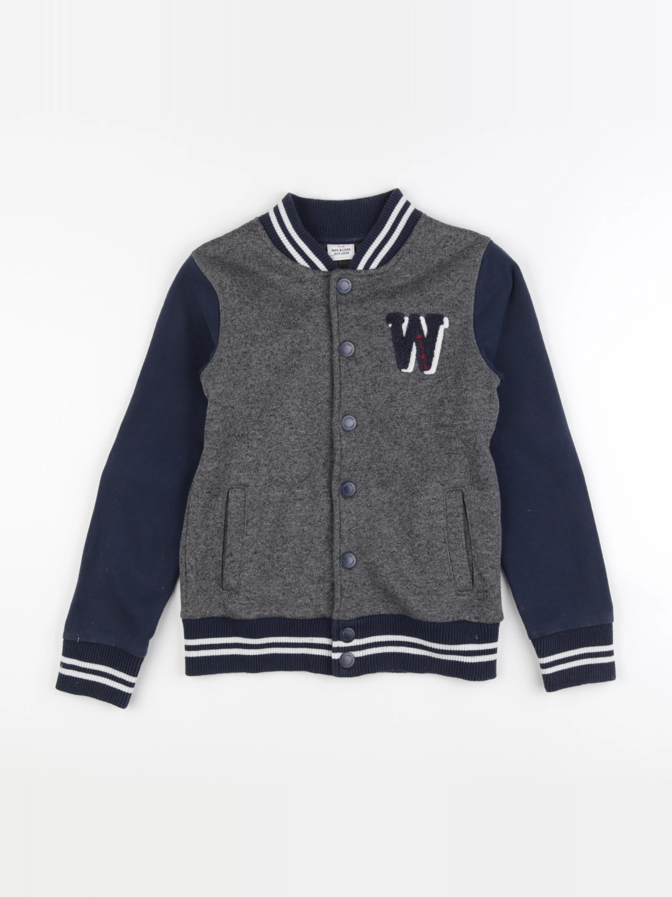 Tape à l'oeil - sweat gris - 10 ans