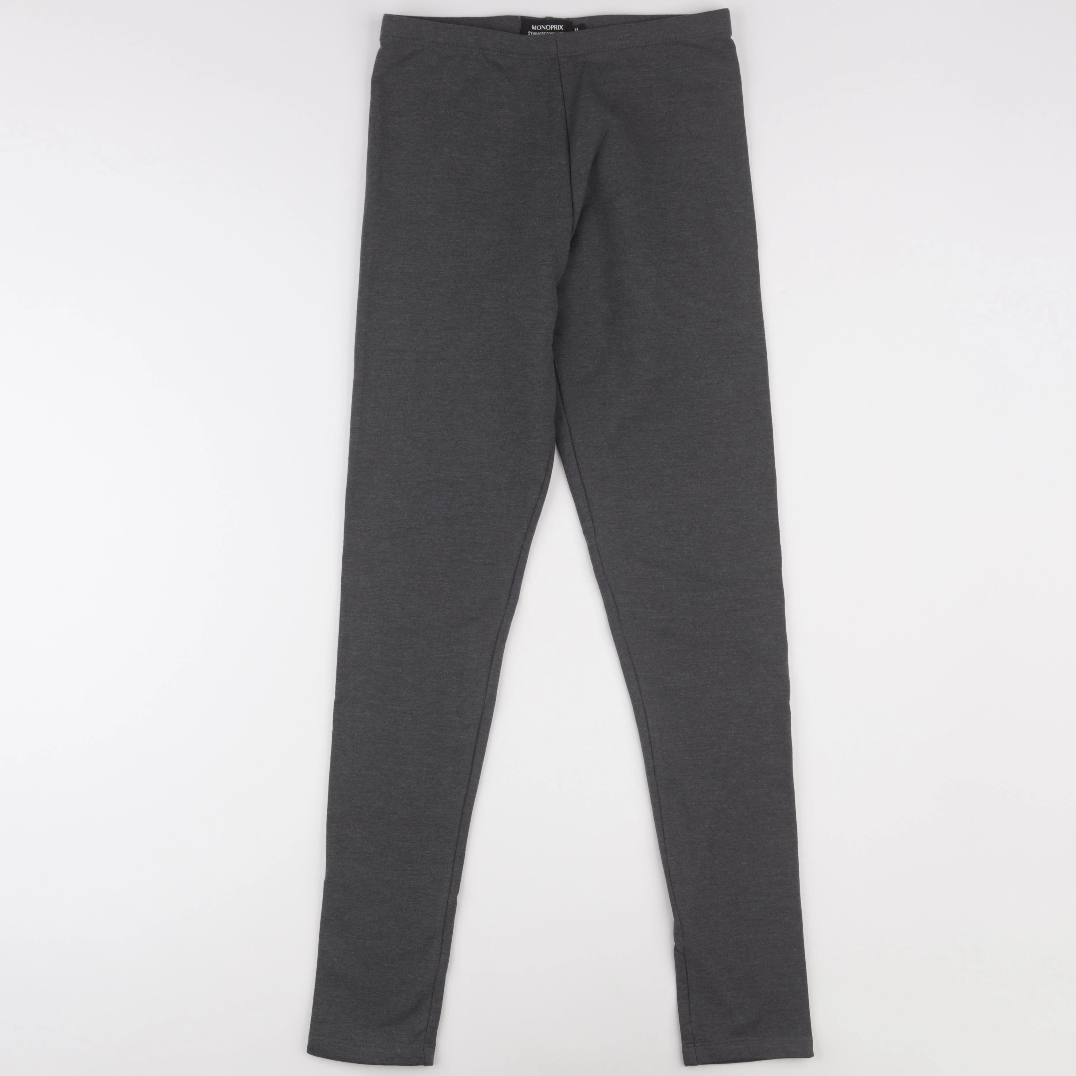 Monoprix - legging gris - 14 ans