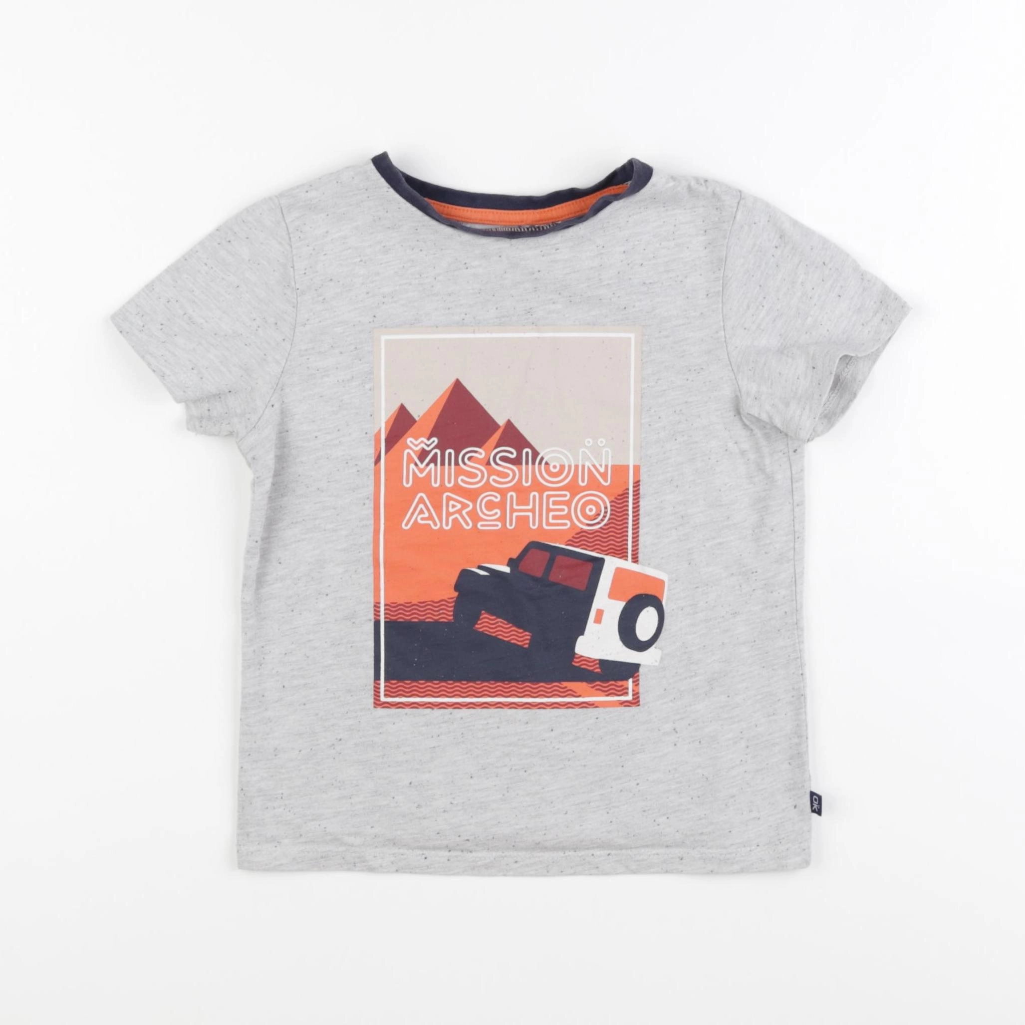 Okaidi - tee-shirt gris - 4 ans