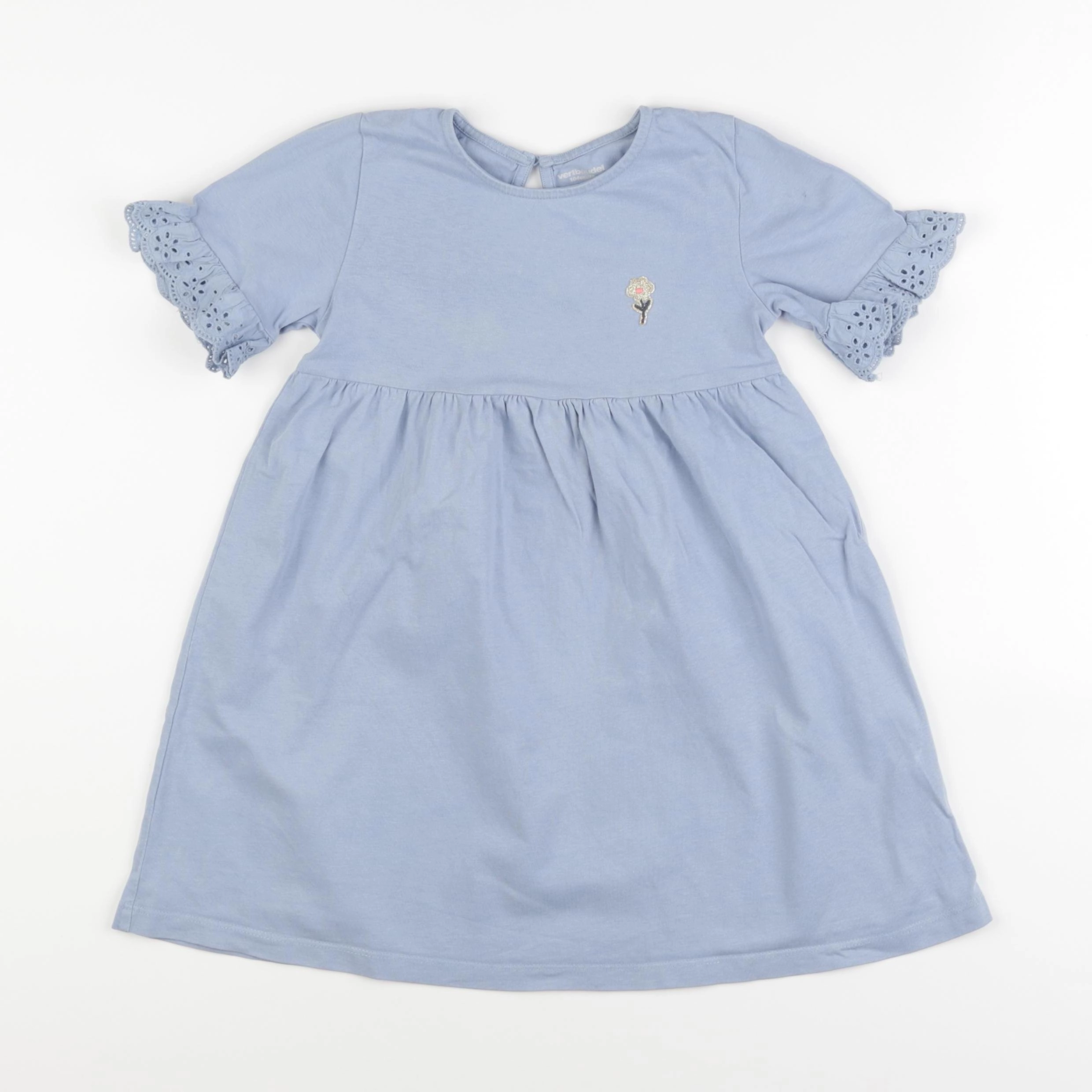 Vertbaudet - robe bleu - 4 ans