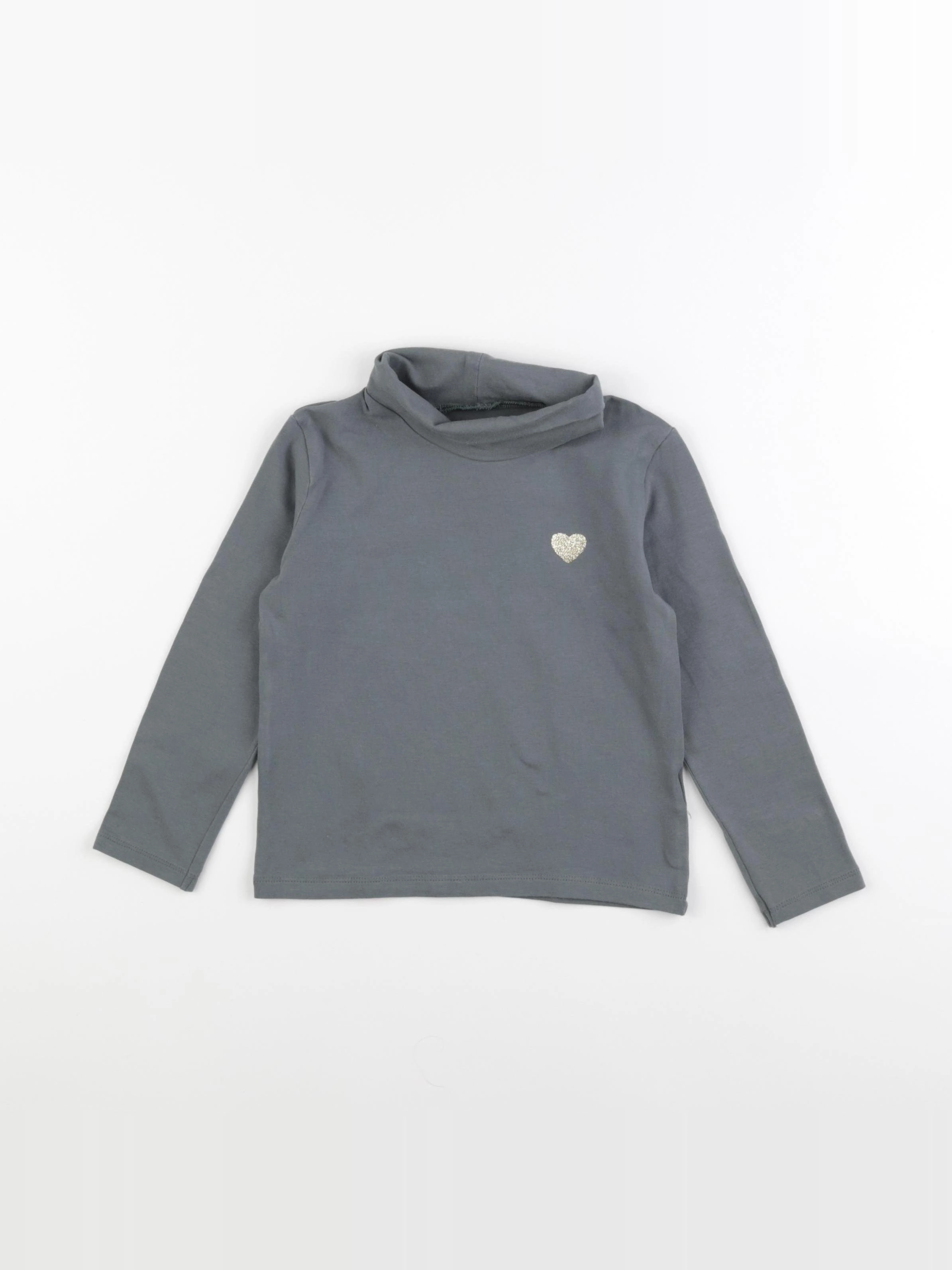 Vertbaudet - sous-pull vert - 5 ans