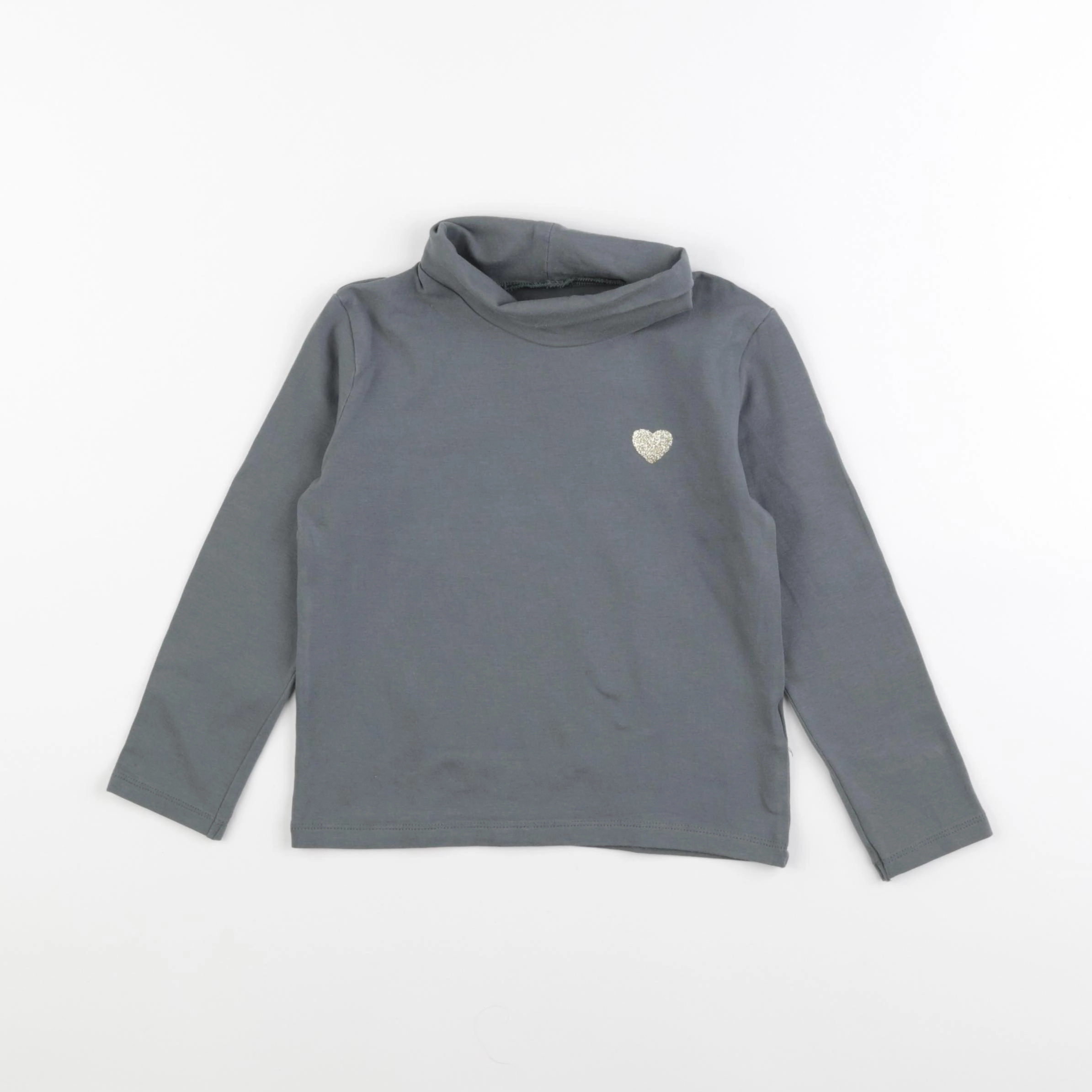 Vertbaudet - sous-pull vert - 5 ans