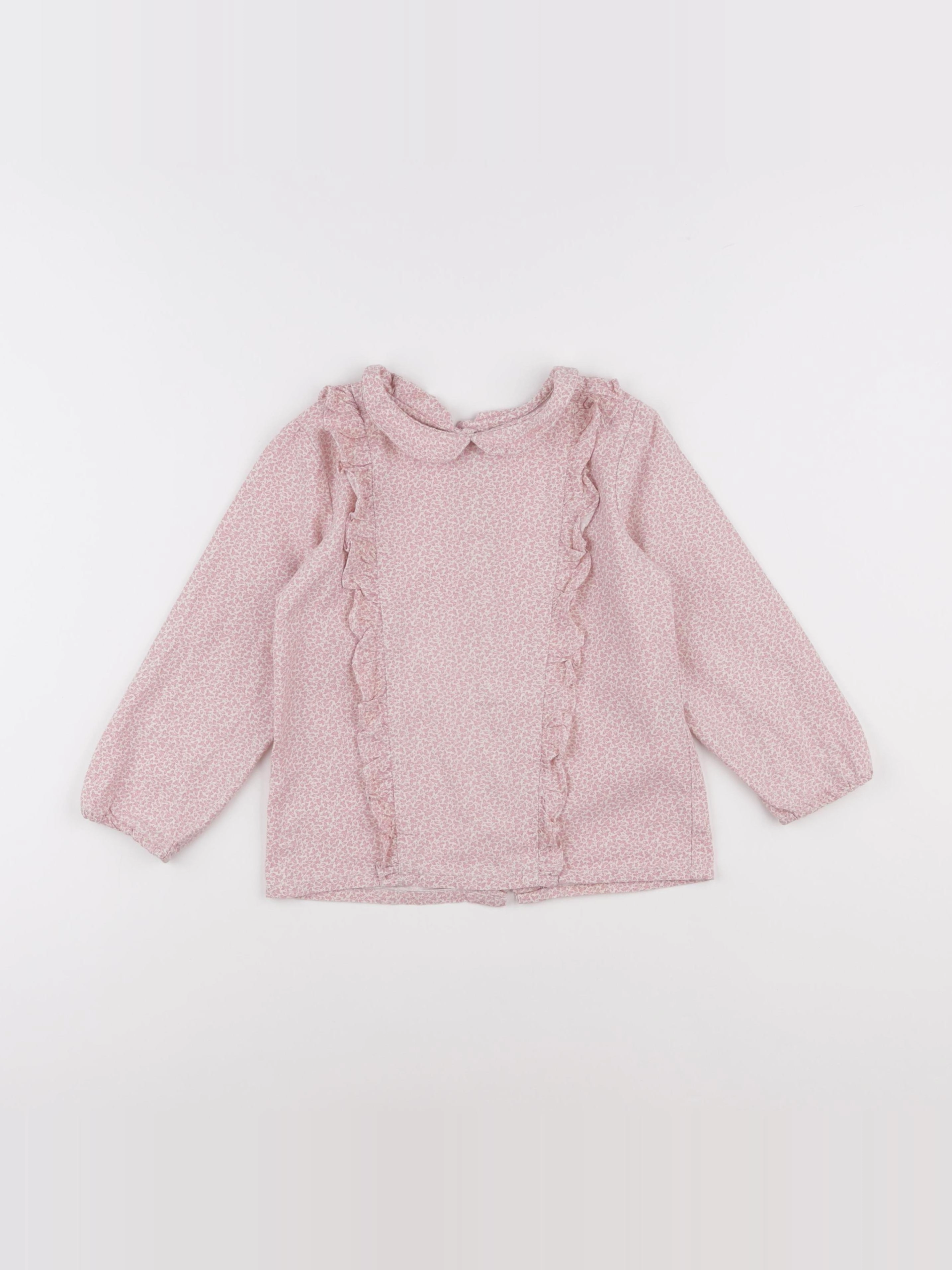 Bobine - blouse rose - 6 ans