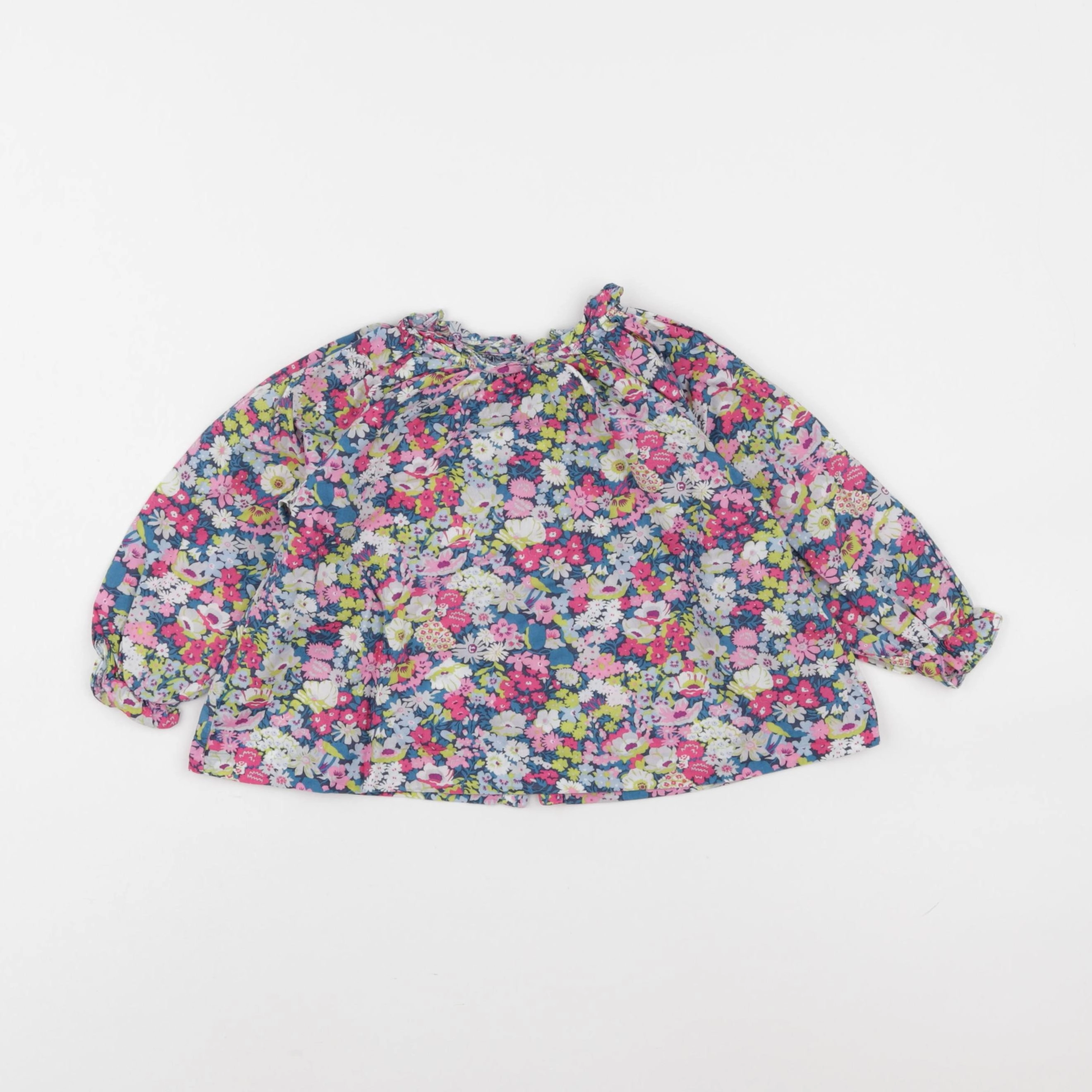 Jacadi - blouse liberty multicolore - 18 mois
