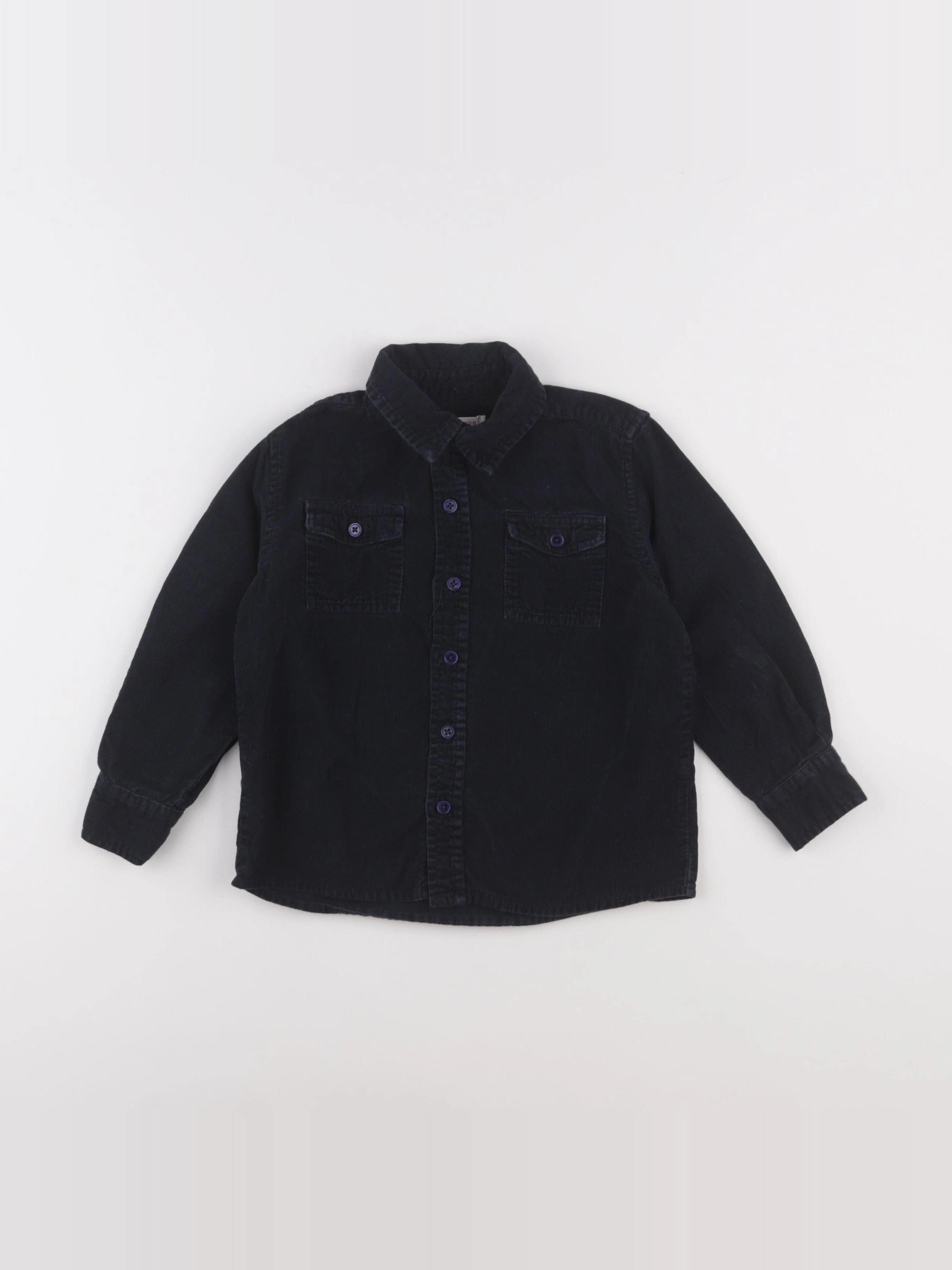 Monoprix - chemise bleu - 3 ans