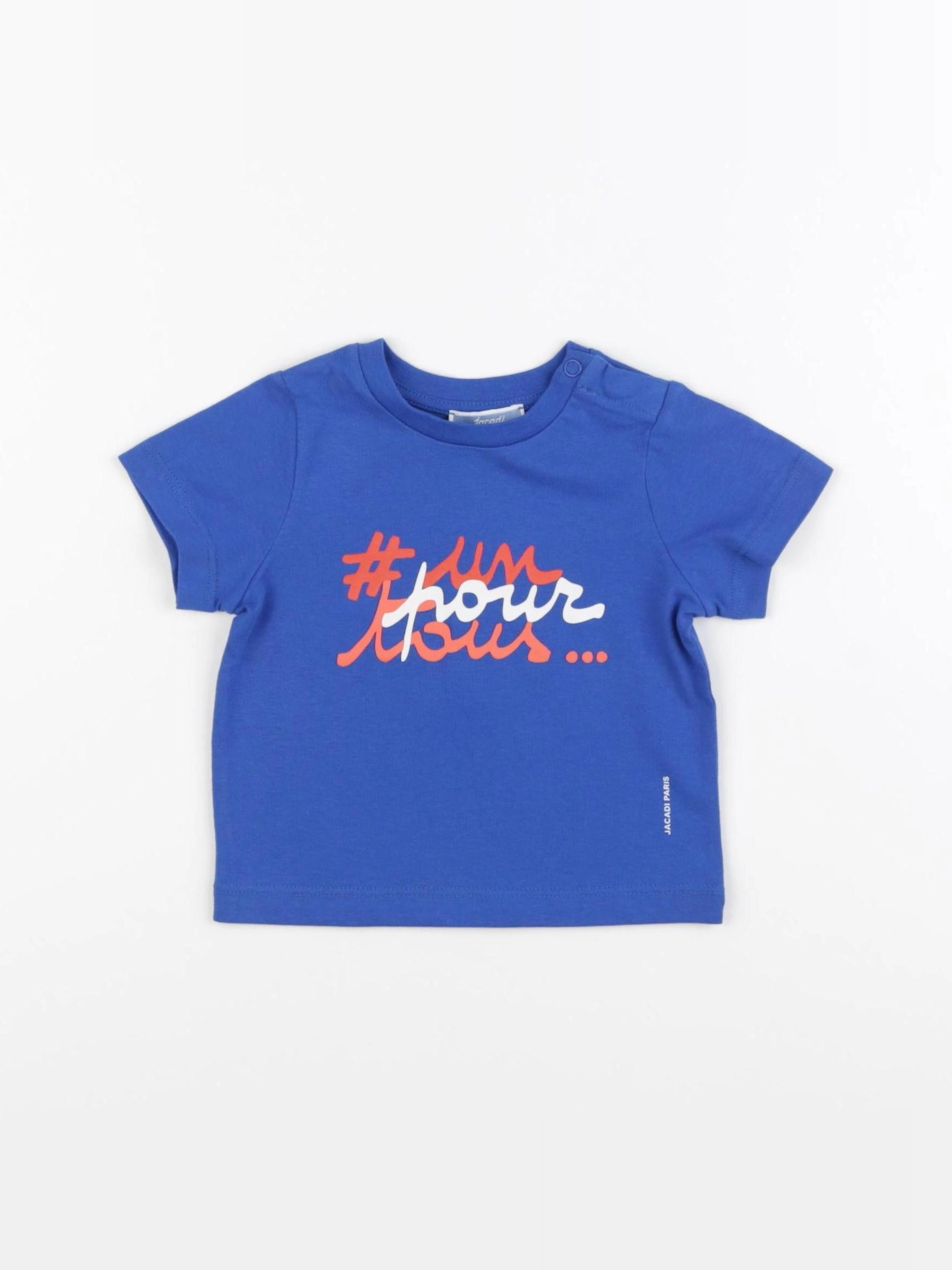 Jacadi - tee-shirt bleu - 6 mois