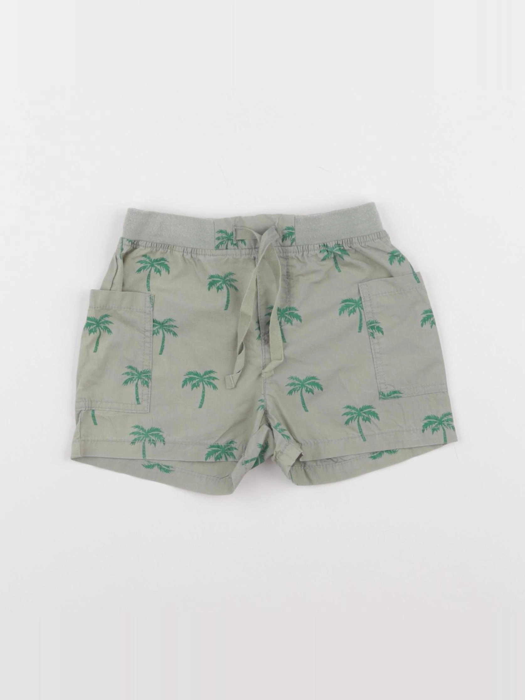 Boutchou - short vert - 12 mois