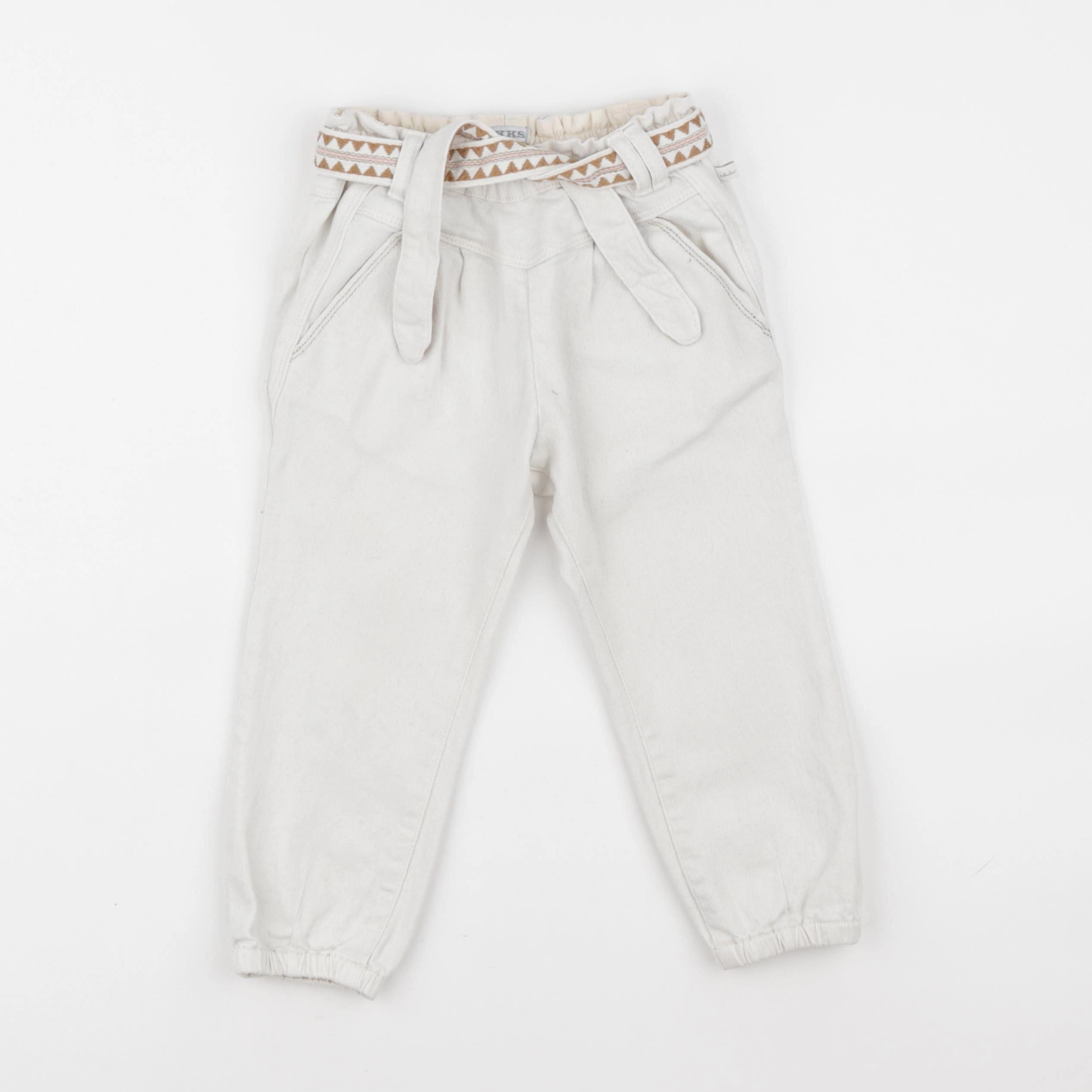 IKKS - jean blanc - 3 ans