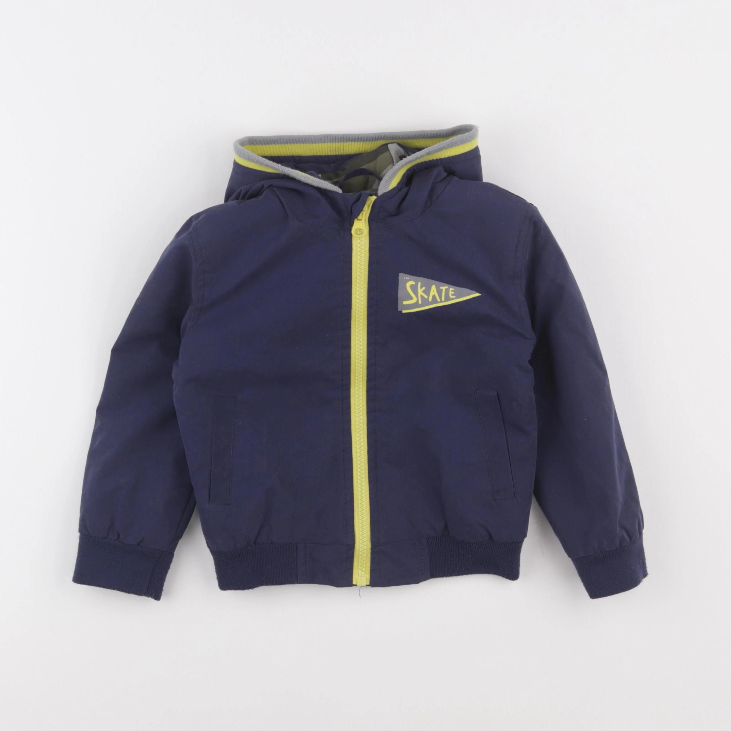 Vertbaudet - coupe-vent bleu - 3 ans