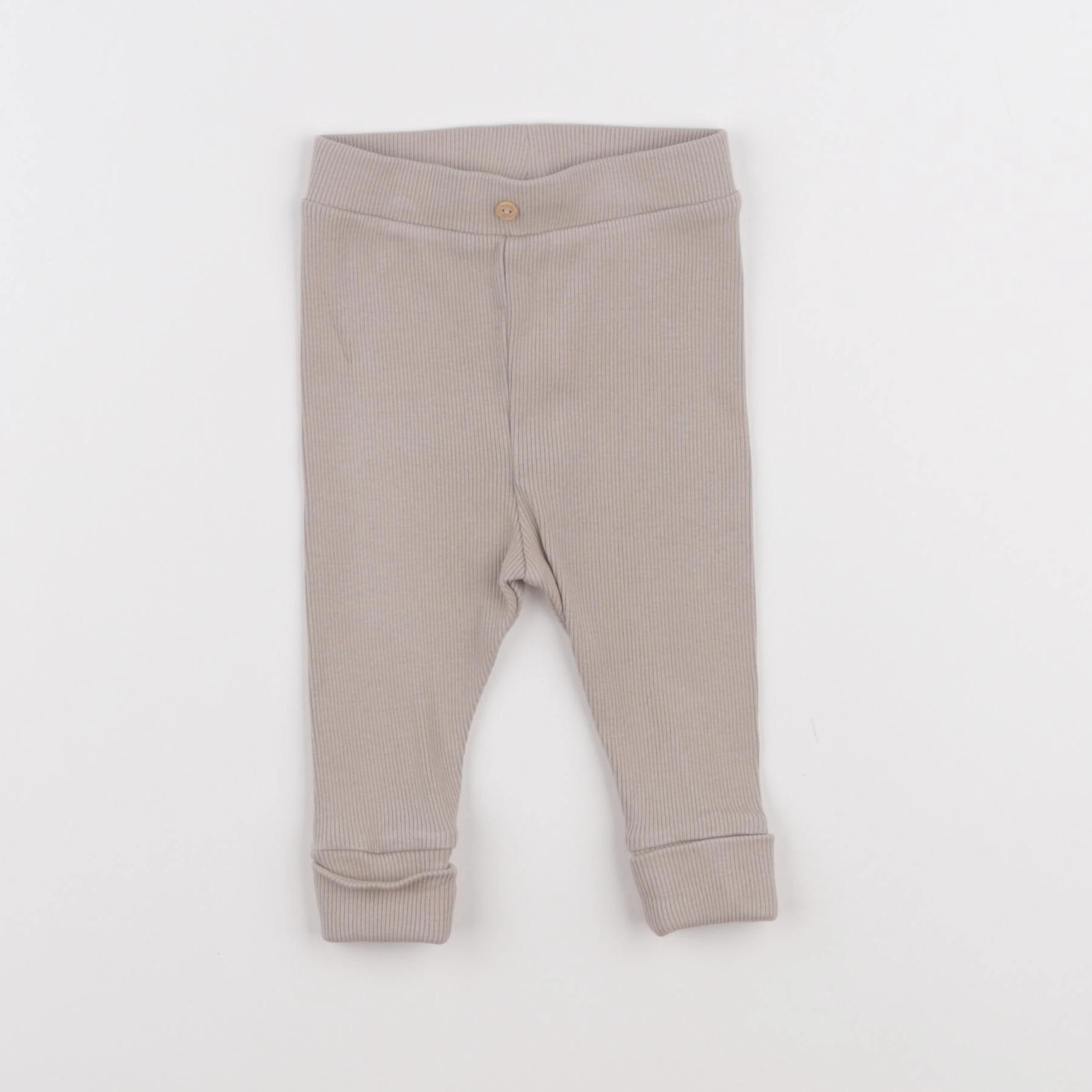 Vertbaudet - legging beige - 6 mois