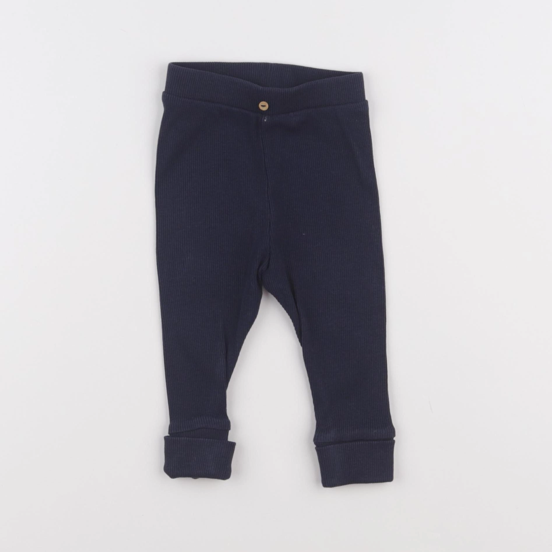 Vertbaudet - legging bleu - 6 mois