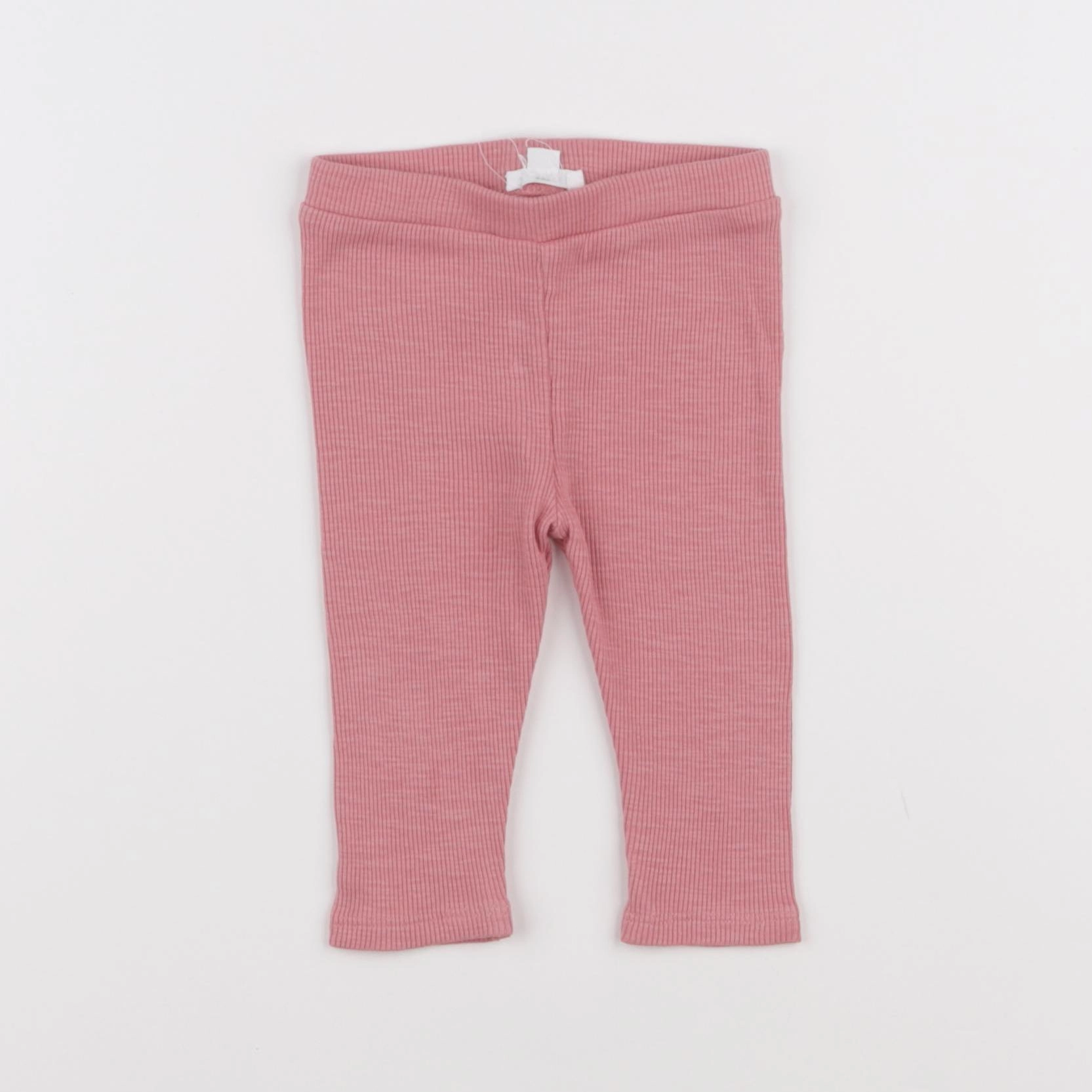 Vertbaudet - legging rose - 6 mois