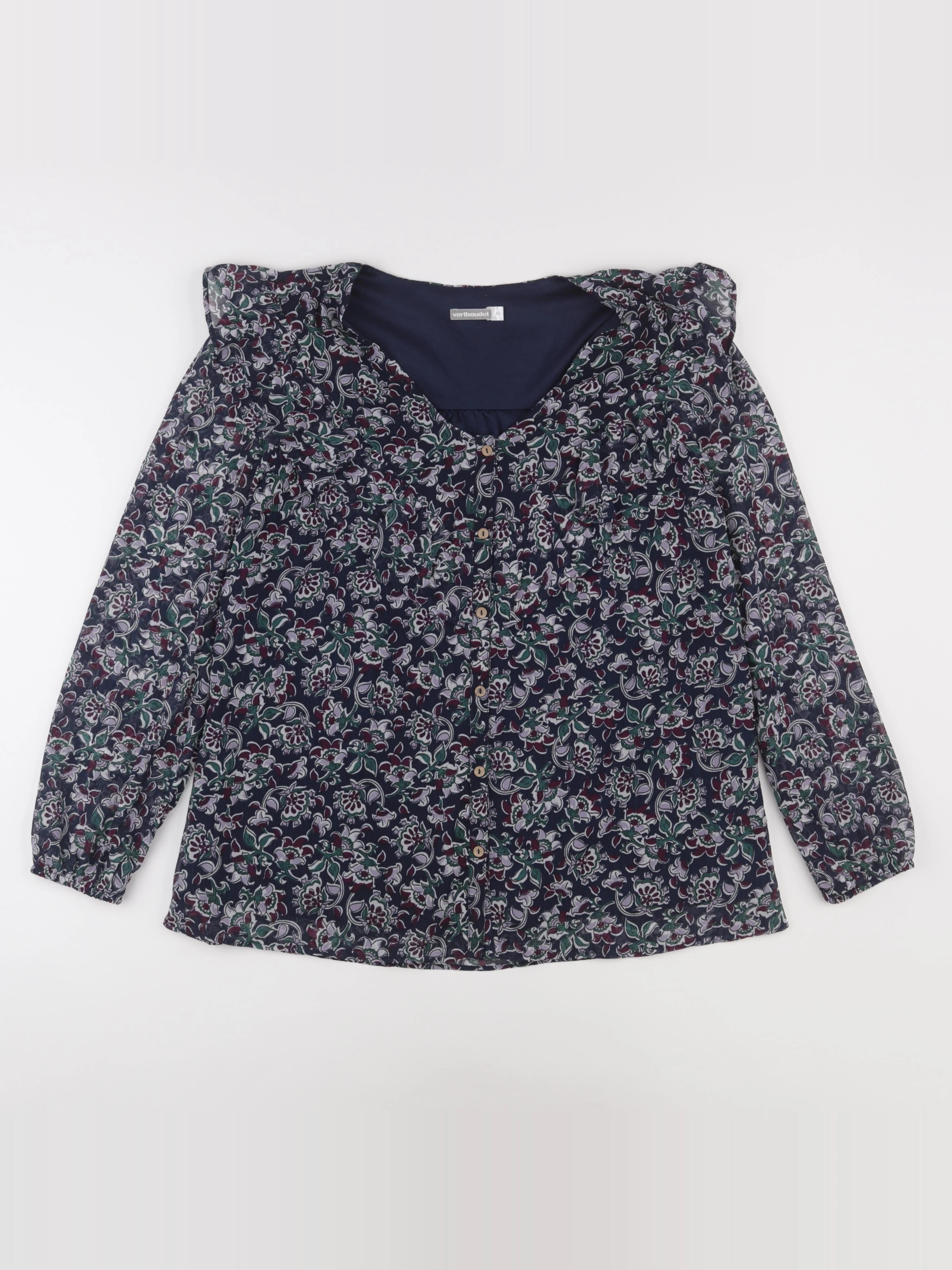 Vertbaudet - blouse grossesse bleu - 42
