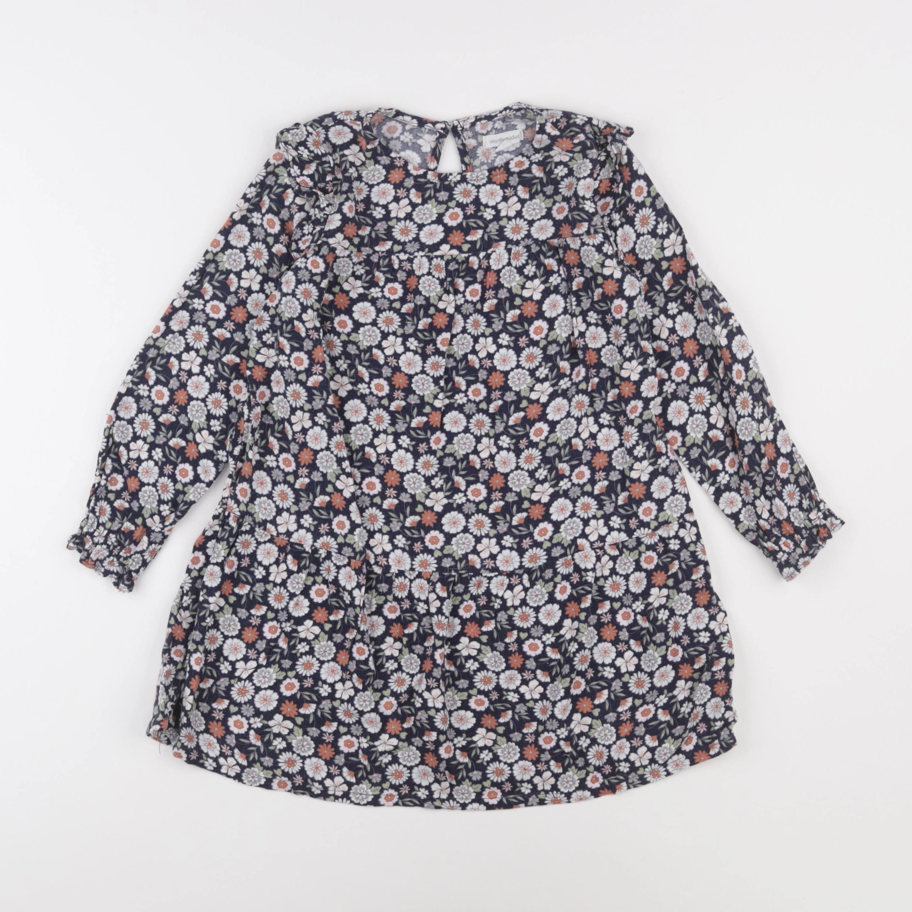 Vertbaudet - robe multicolore - 5 ans