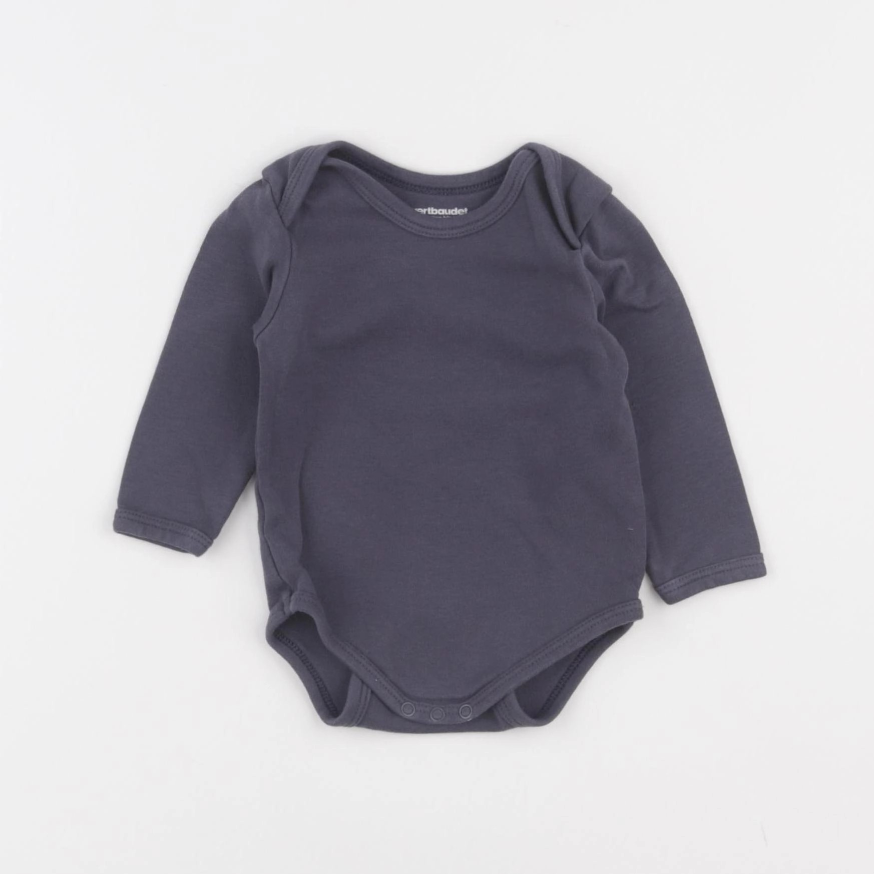 Vertbaudet - body bleu - 9 mois