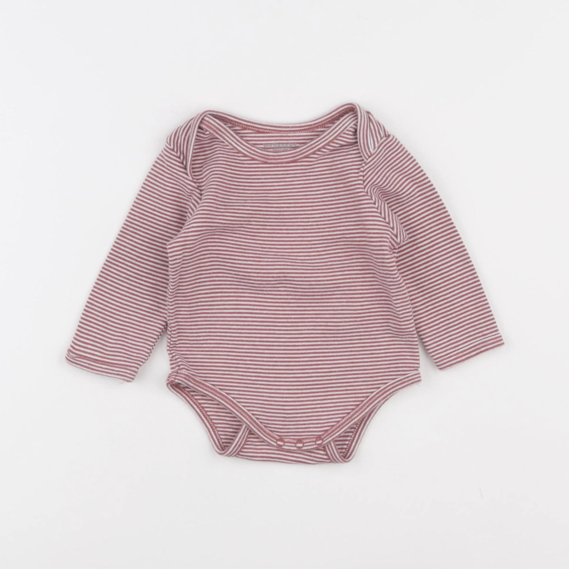 Vertbaudet - body marron - 9 mois