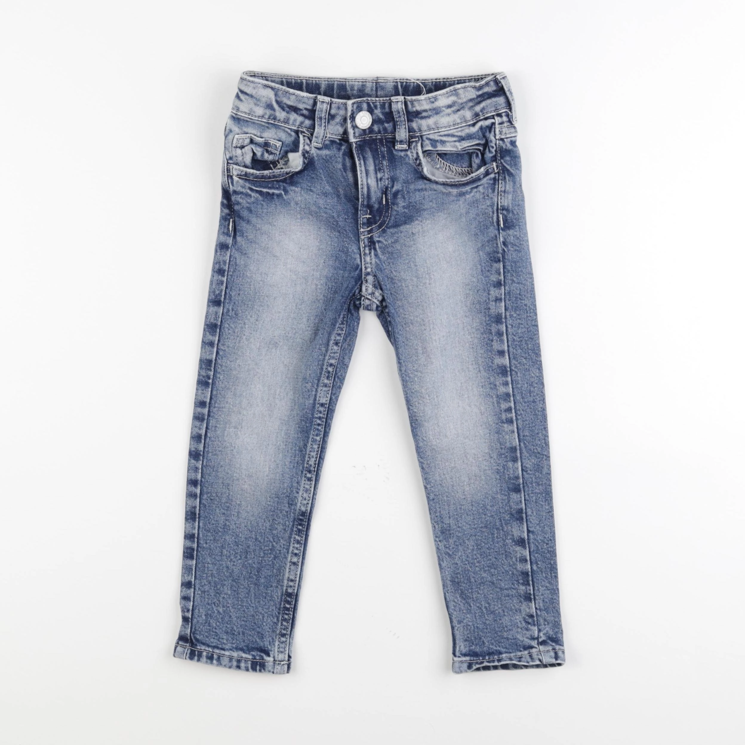 H&M - jean bleu - 2/3 ans