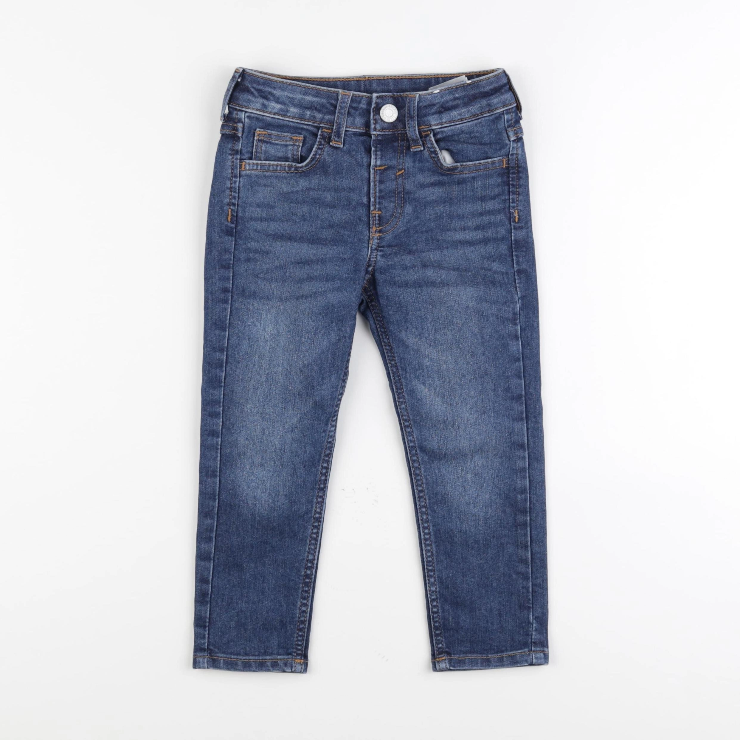 H&M - jean bleu - 2/3 ans