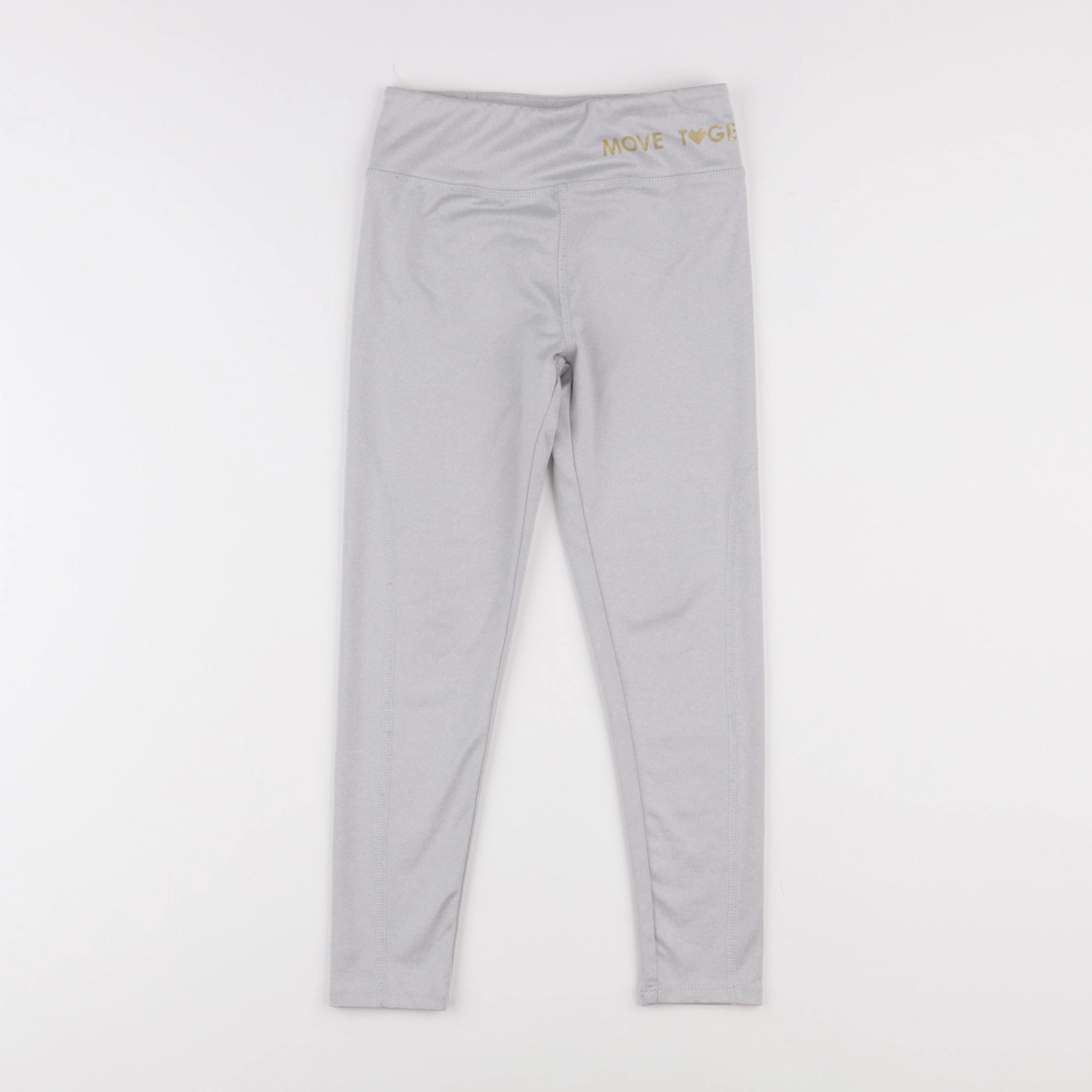 Vertbaudet - legging de sport gris - 6 ans