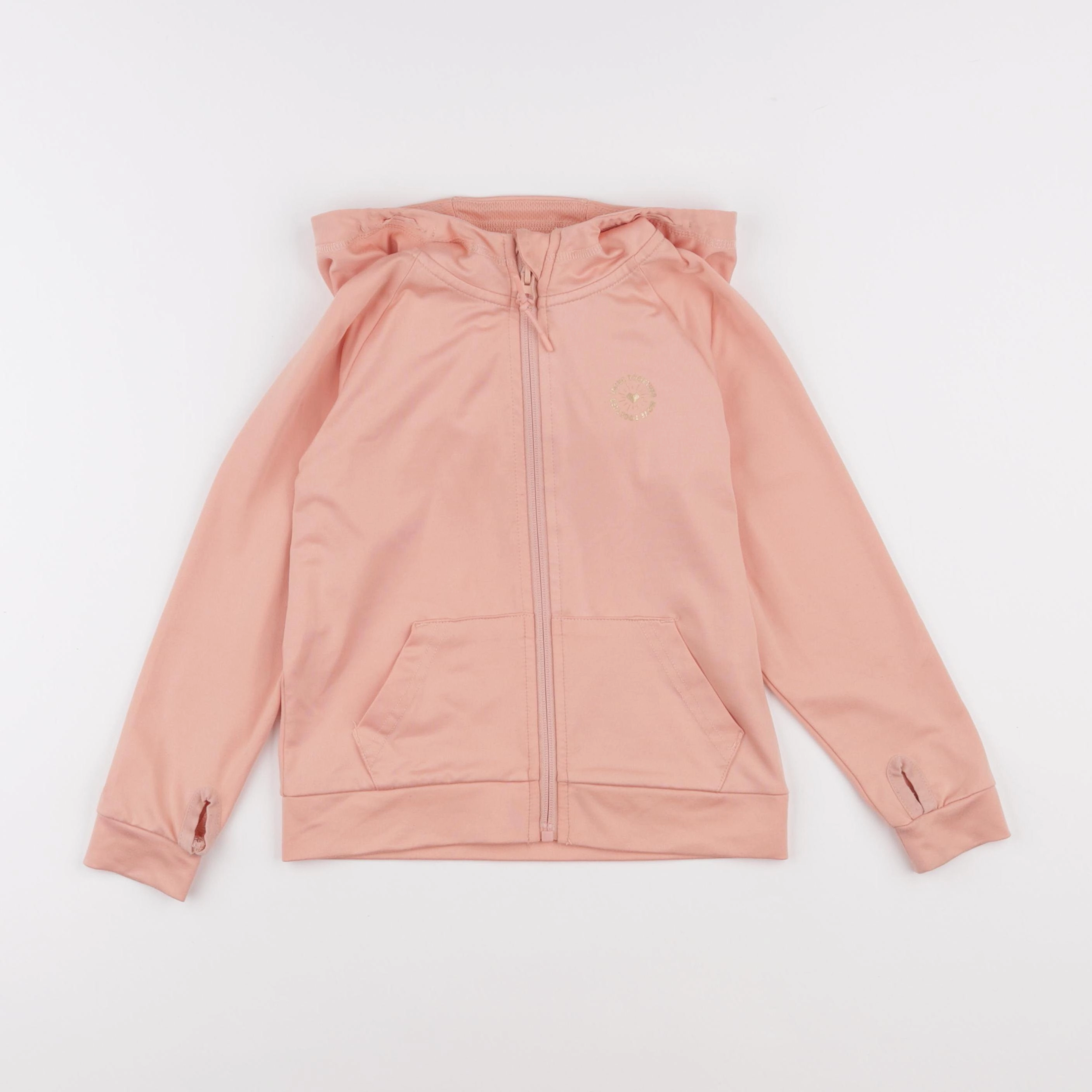 Vertbaudet - sweat de sport rose - 6 ans