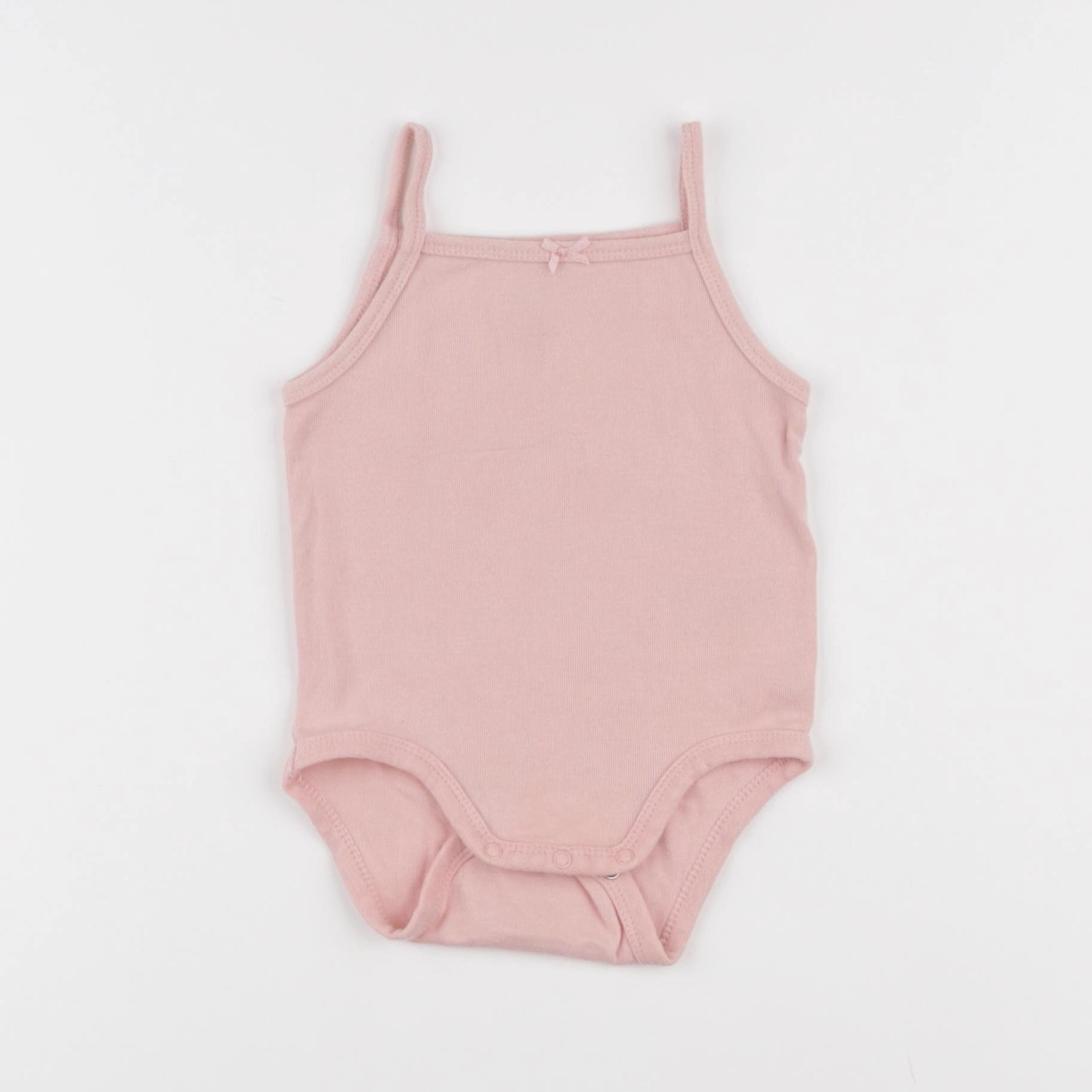 H&M - body rose - 4/6 mois