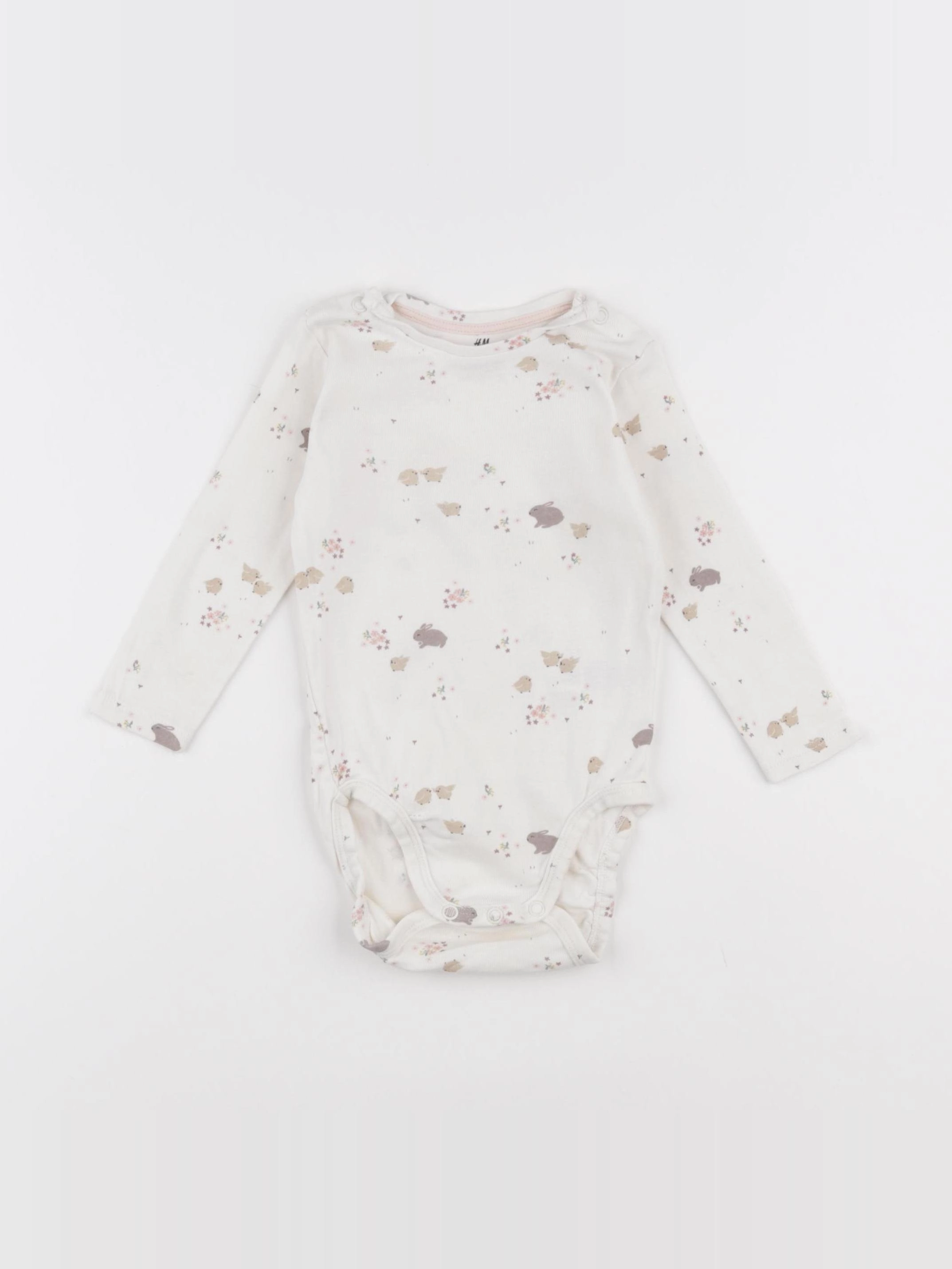 H&M - body multicolore - 6/9 mois