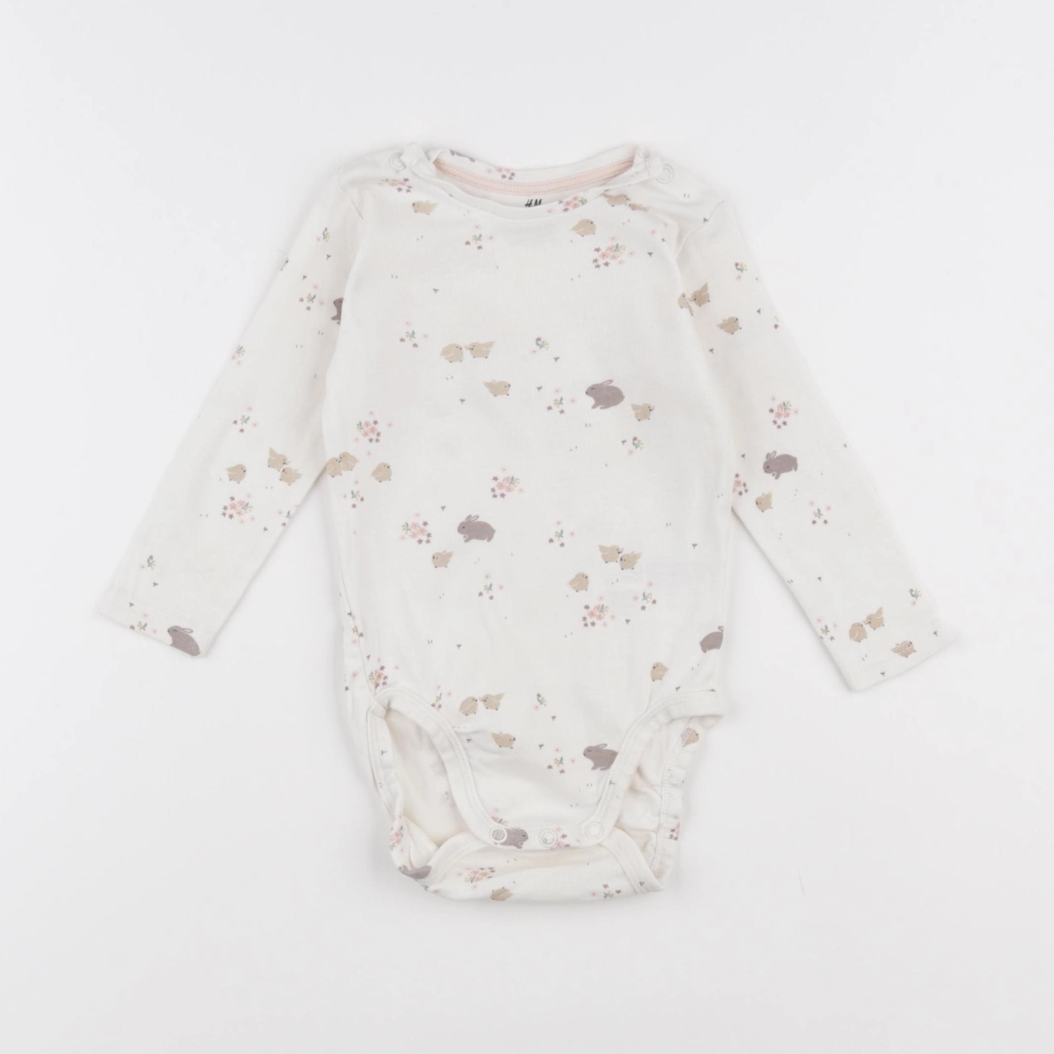 H&M - body multicolore - 6/9 mois