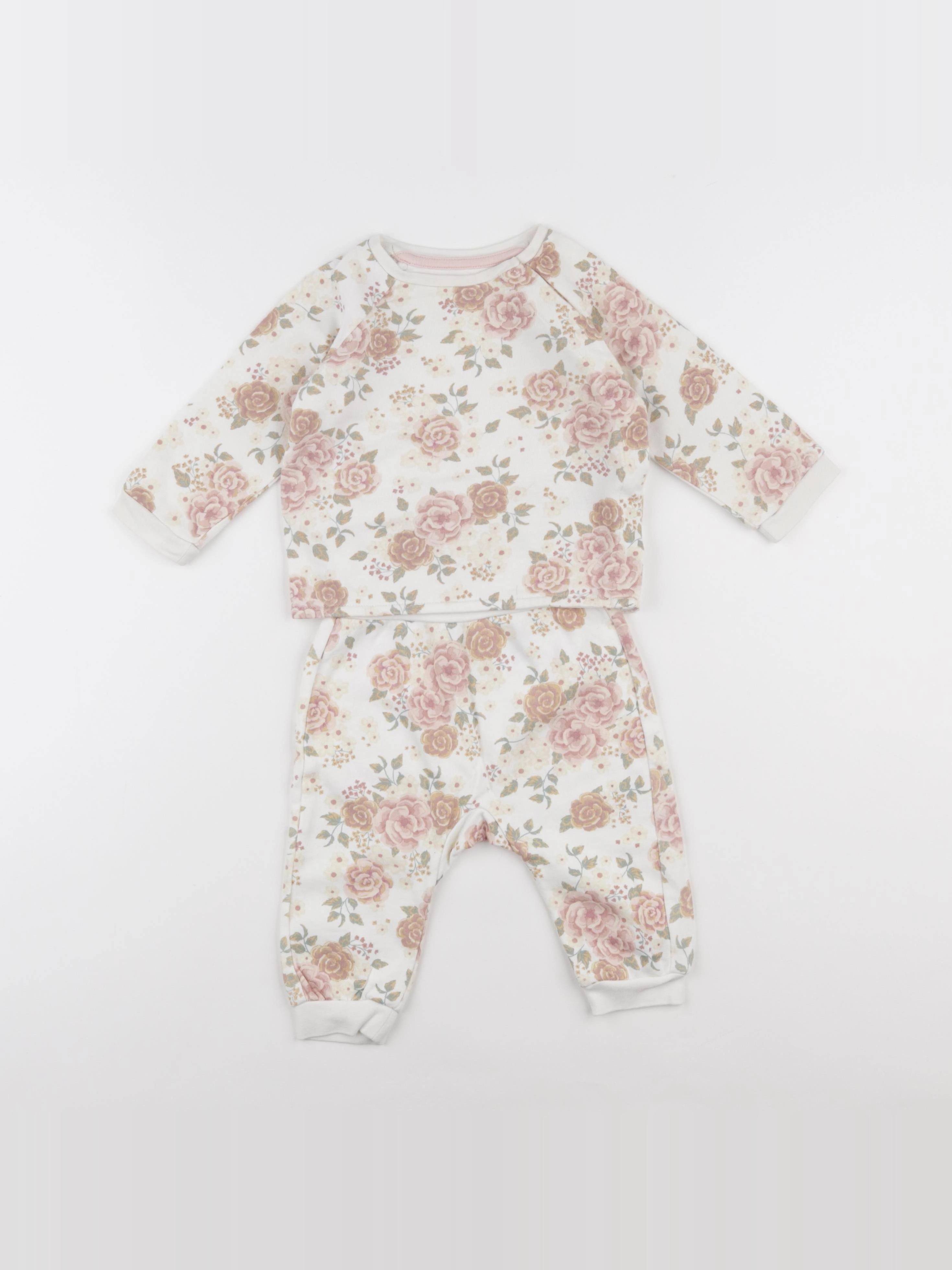 H&M - ensemble multicolore - 6/9 mois