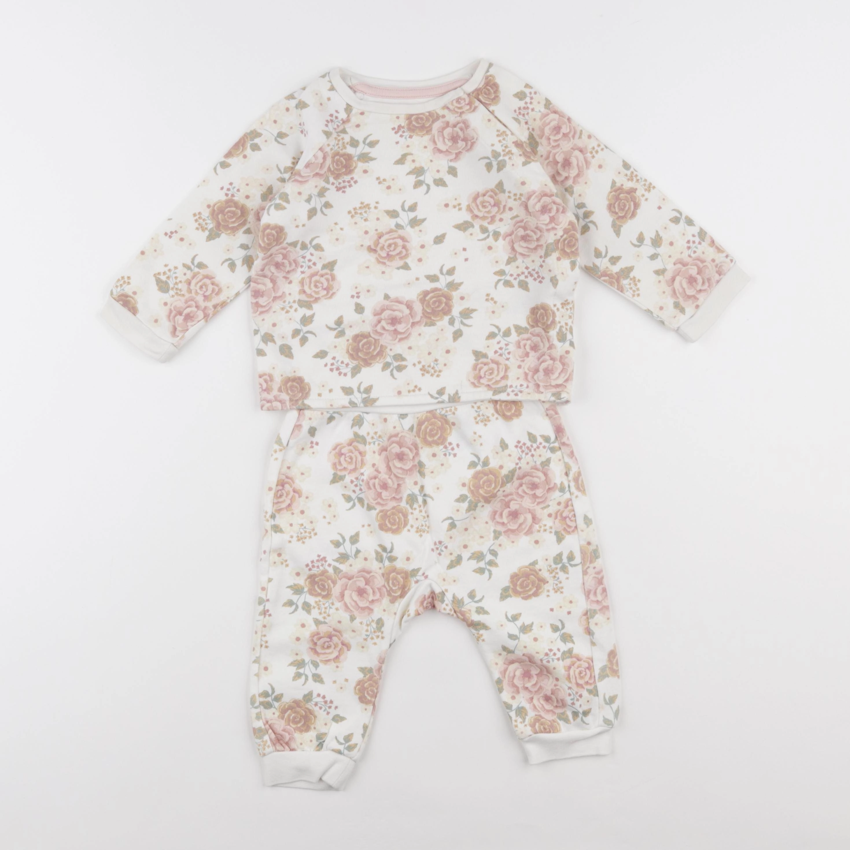 H&M - ensemble multicolore - 6/9 mois