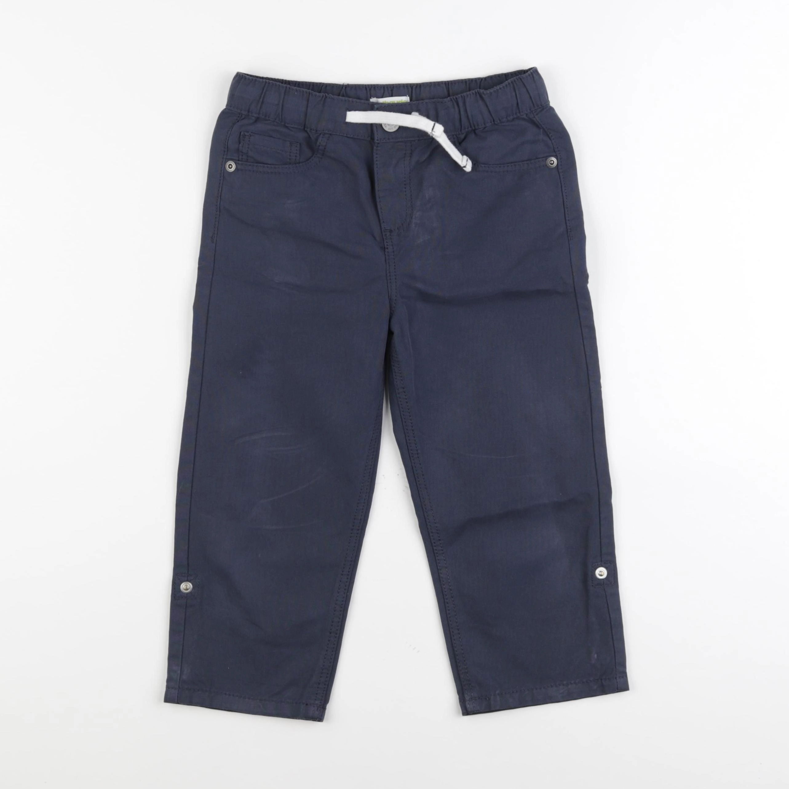 Vertbaudet - pantalon bleu - 7 ans