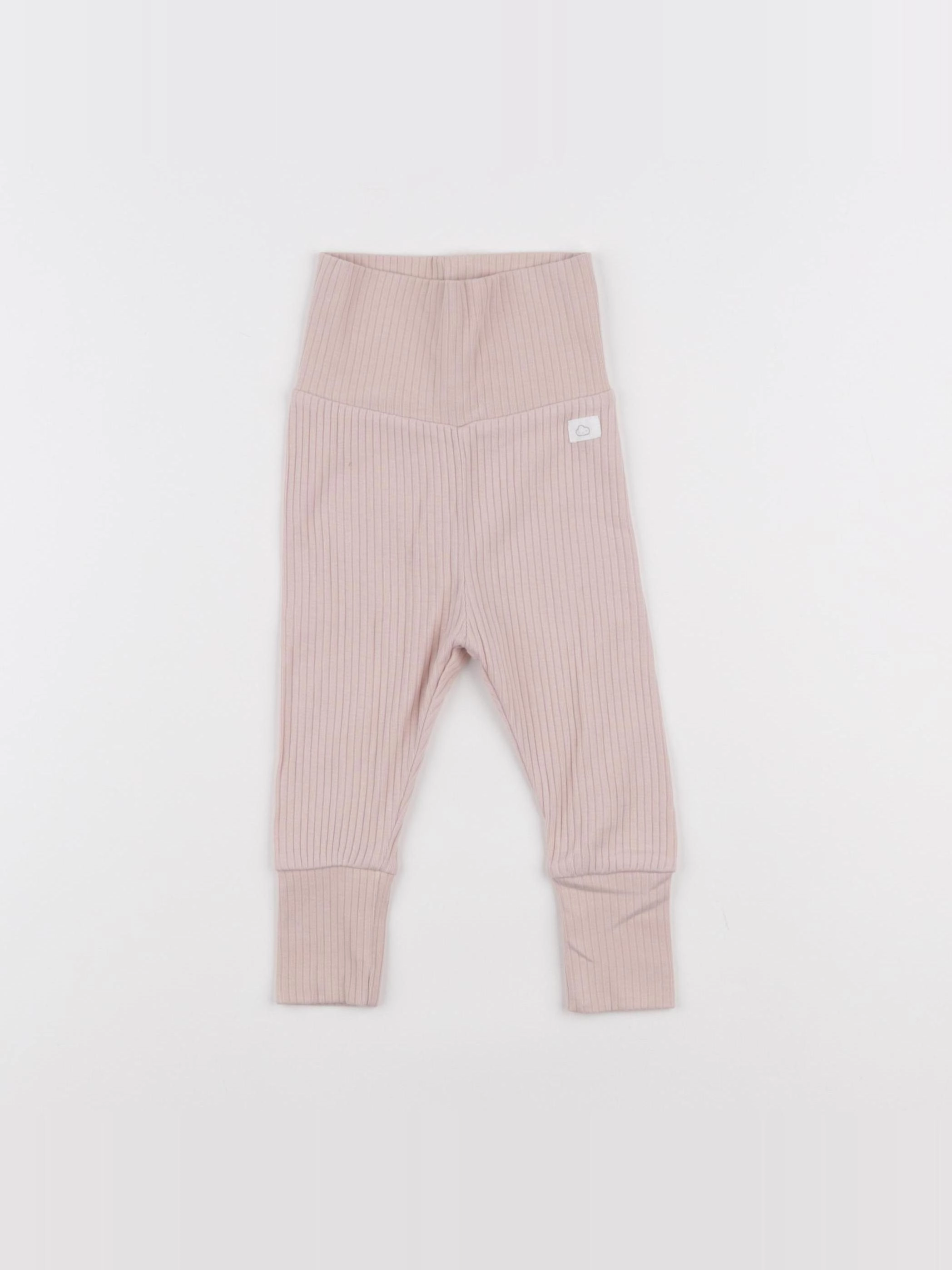 H&M - legging rose - 2/4 mois