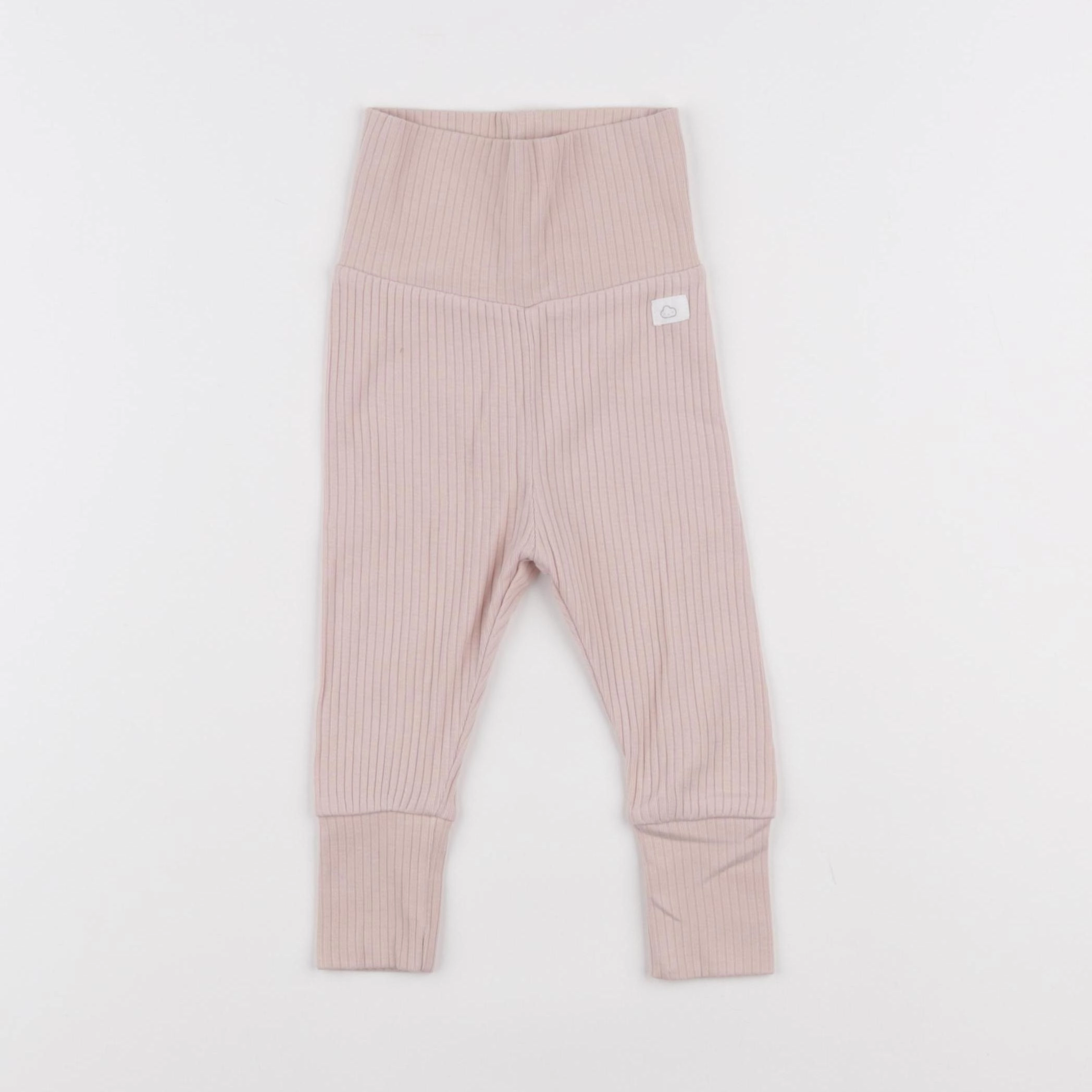 H&M - legging rose - 2/4 mois