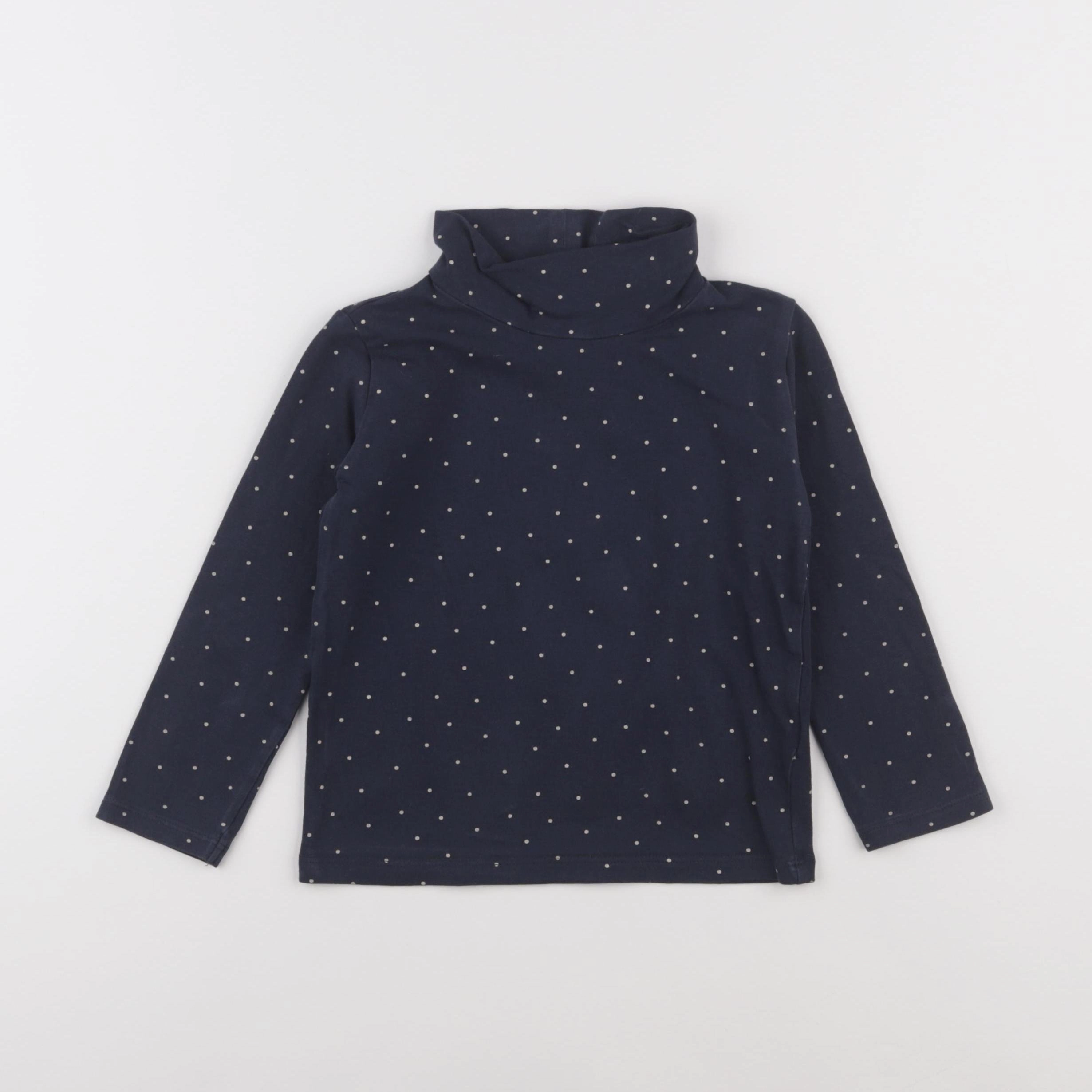 Vertbaudet - sous-pull bleu - 4 ans