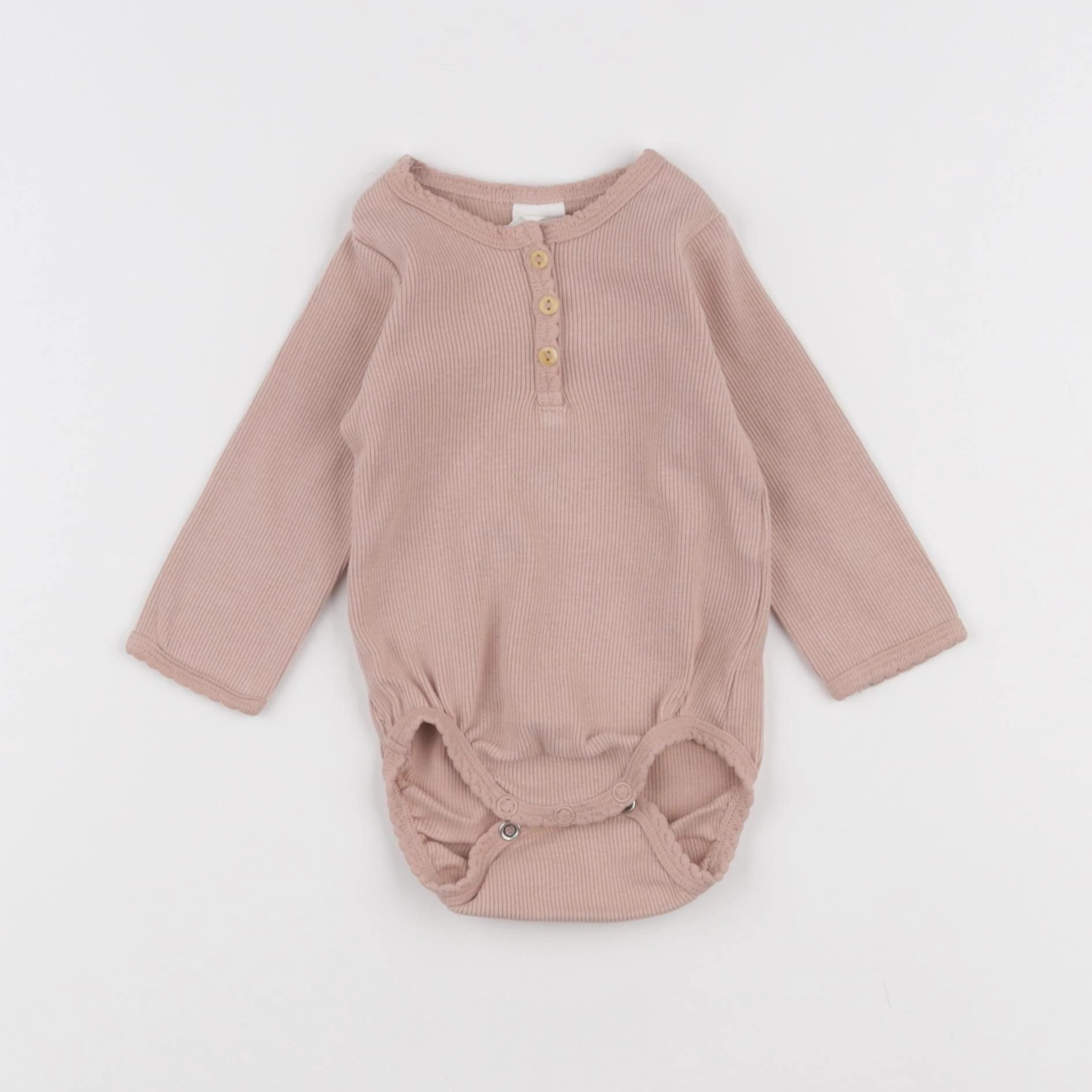 H&M - body rose - 2/4 mois