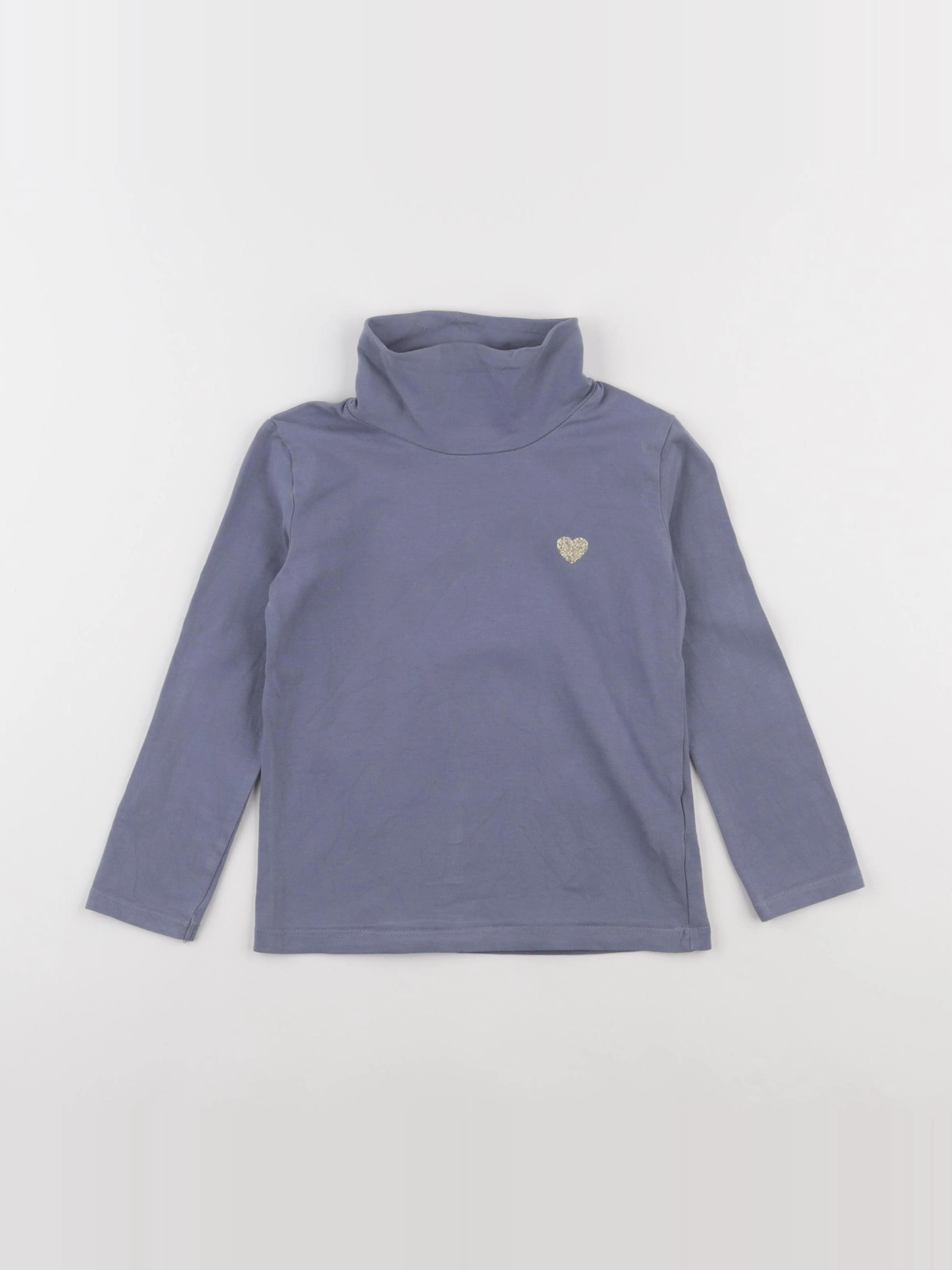 Vertbaudet - sous-pull bleu - 4 ans
