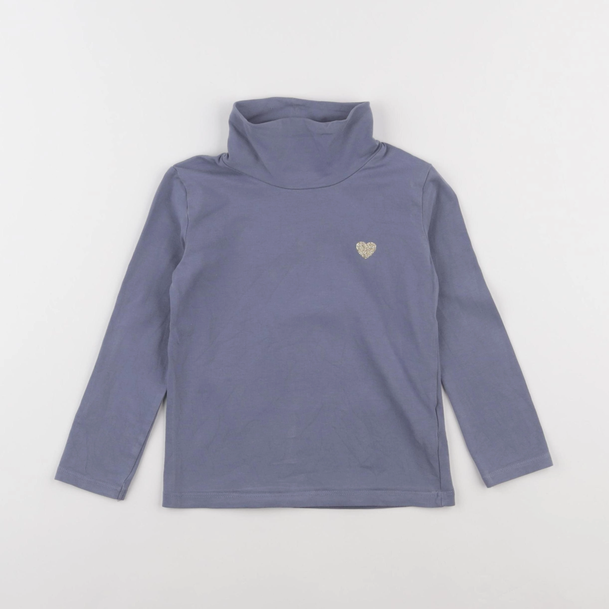 Vertbaudet - sous-pull bleu - 4 ans
