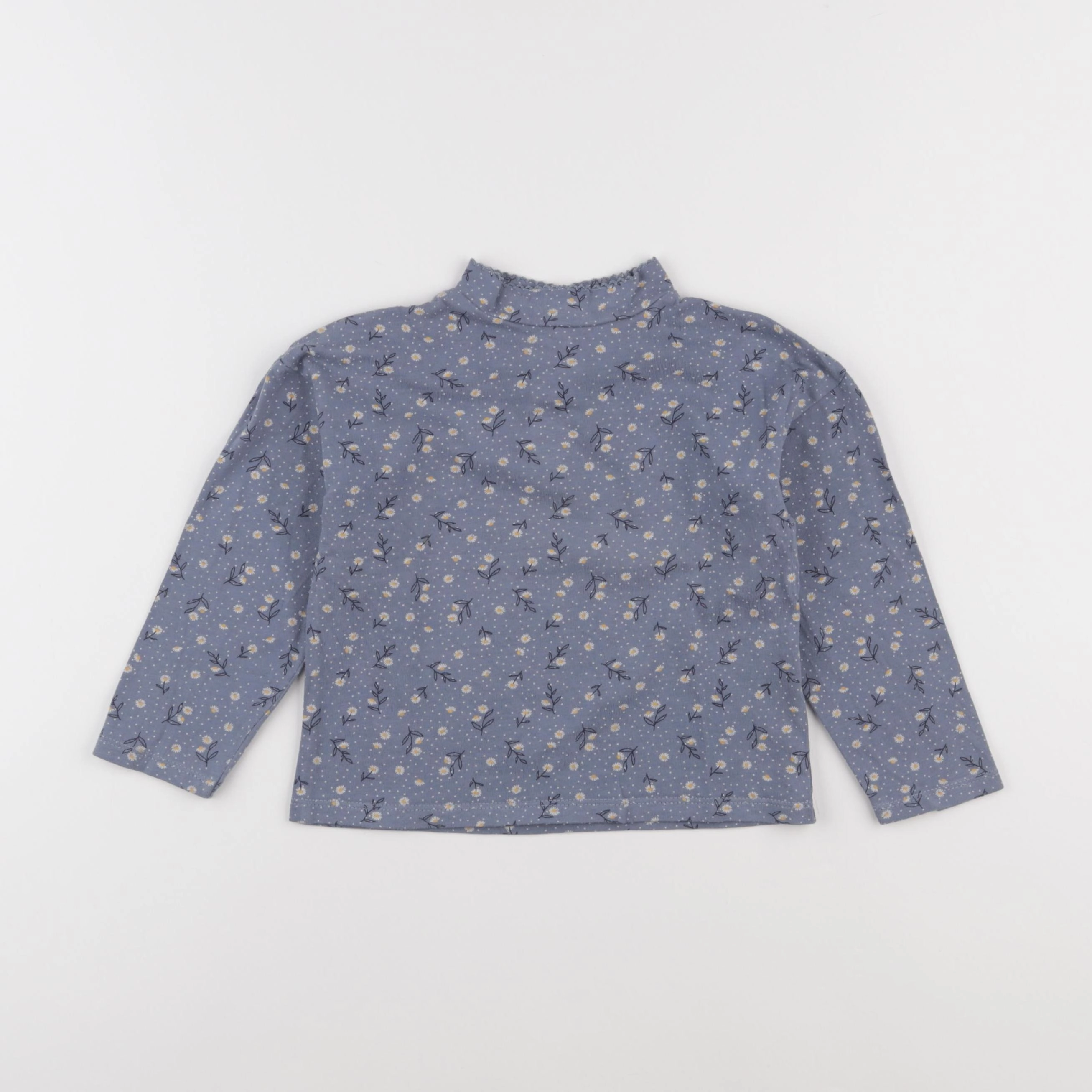 Vertbaudet - tee-shirt bleu - 4 ans