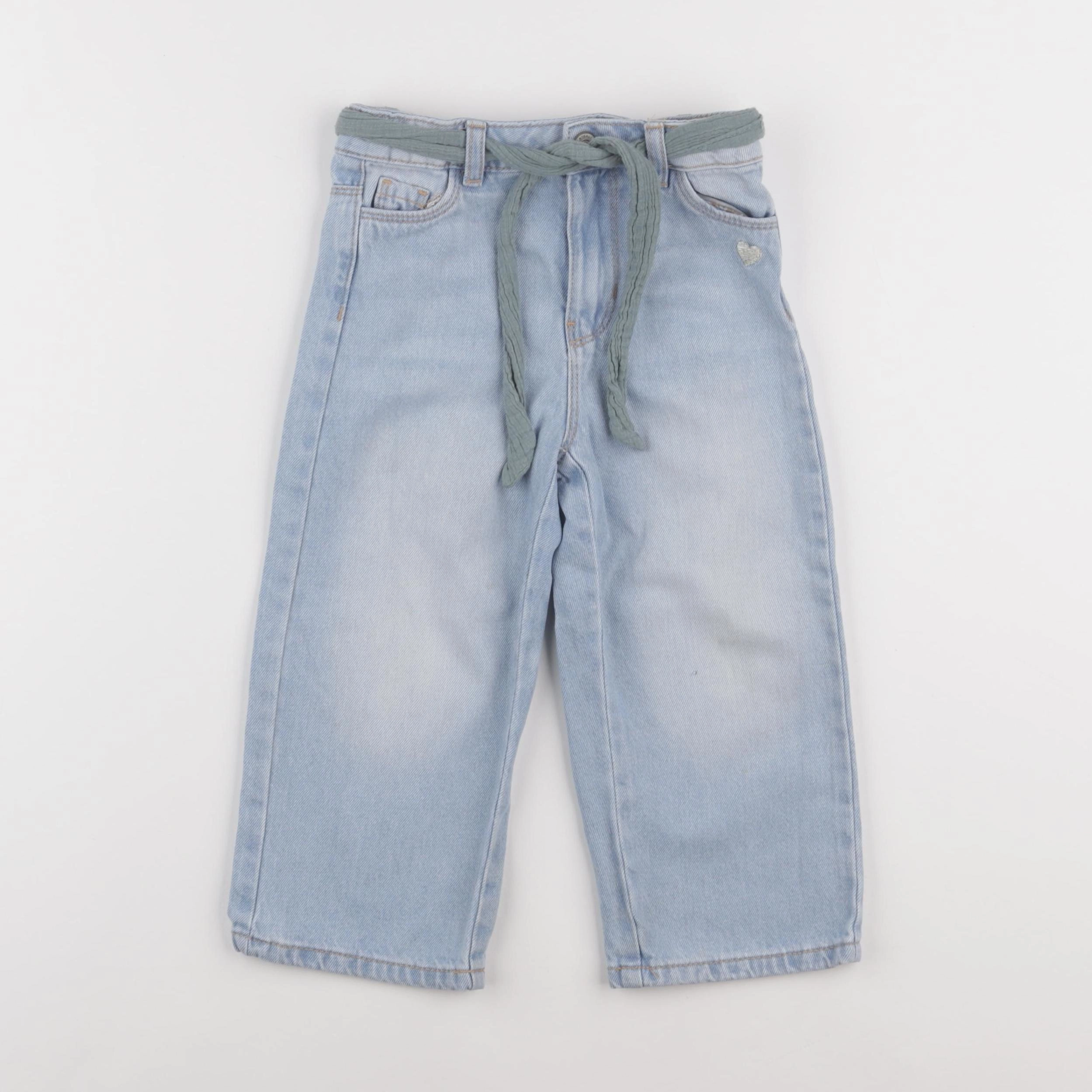 Vertbaudet - jean bleu - 3 ans