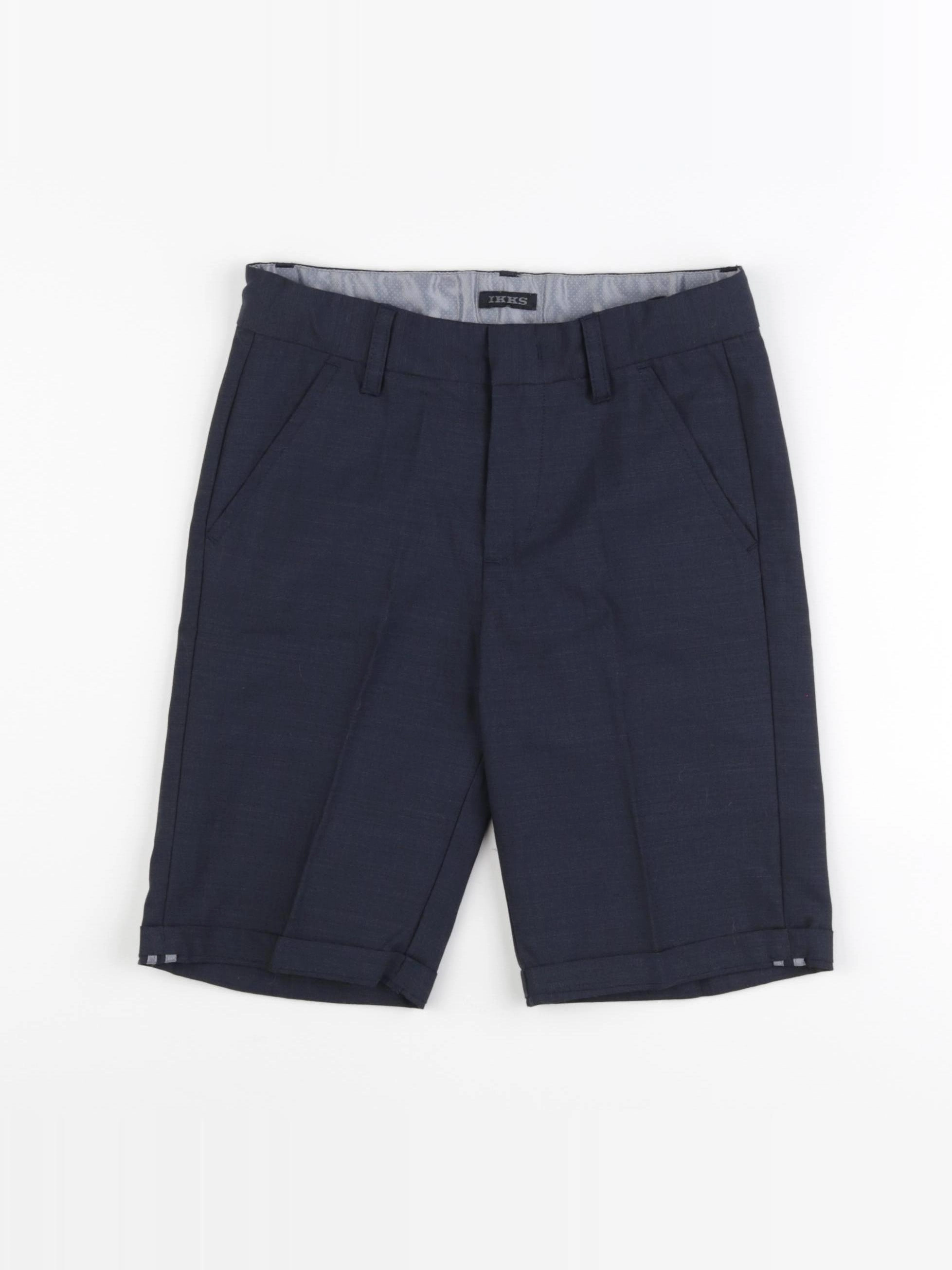 IKKS - short bleu - 8 ans