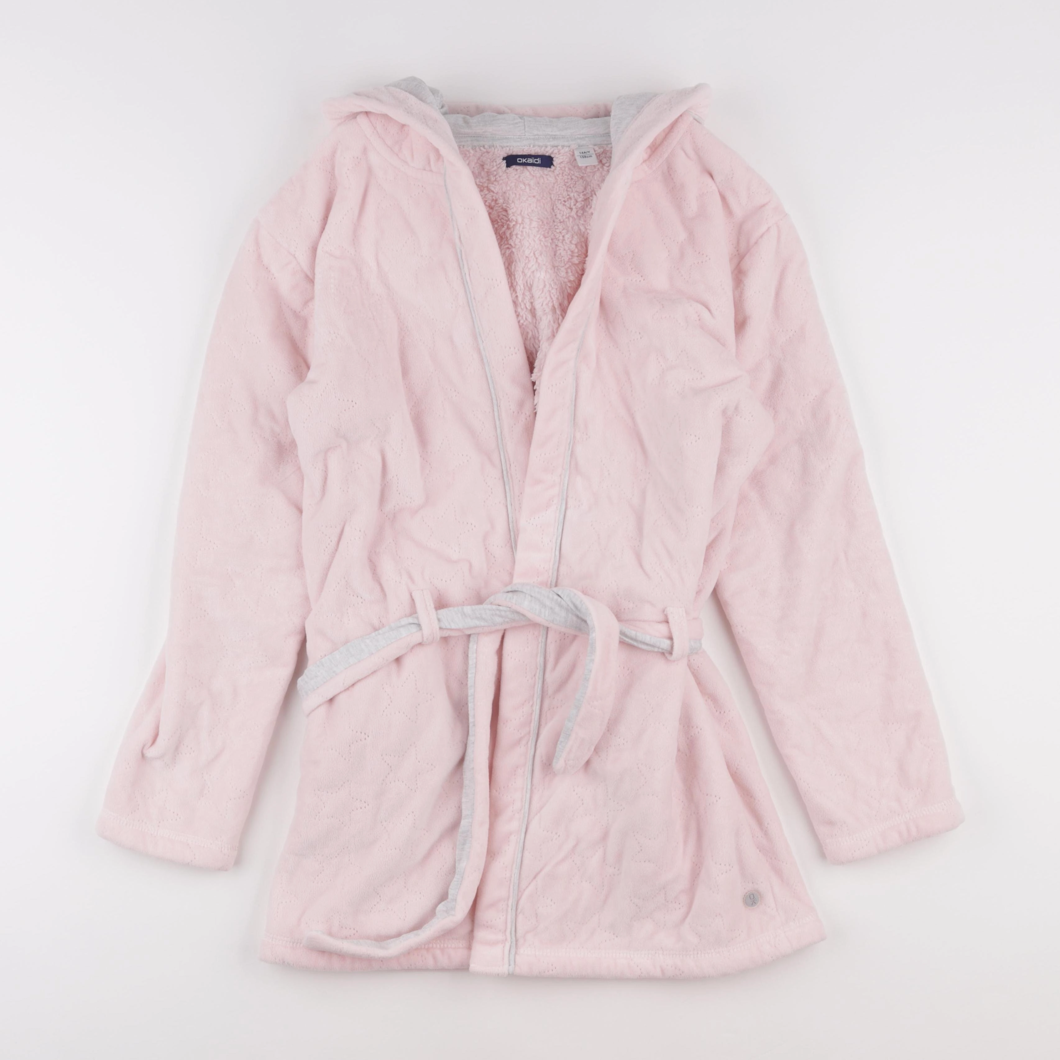 Okaidi - robe de chambre rose - 14 ans