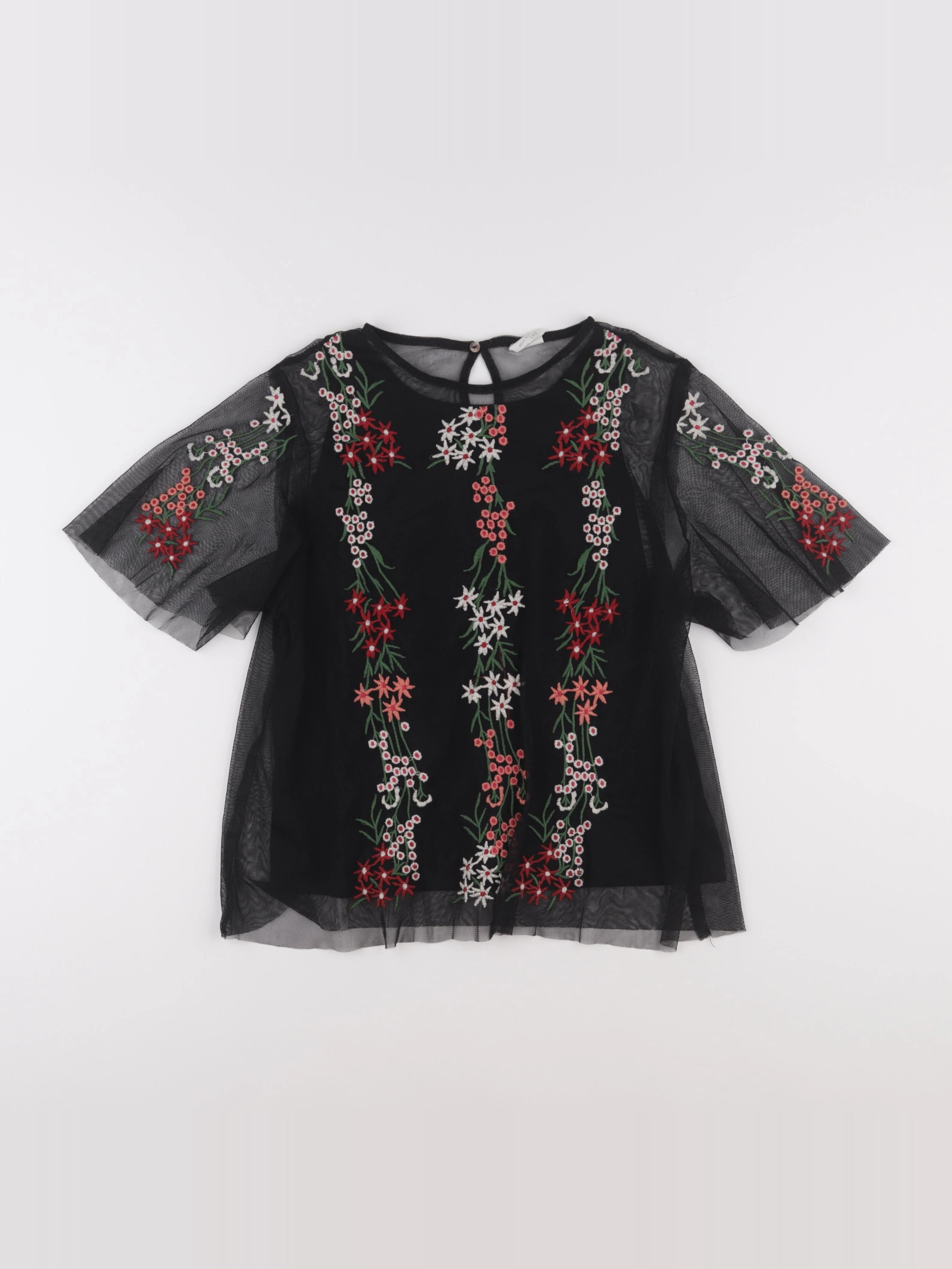 Zara - blouse noir - 13/14 ans