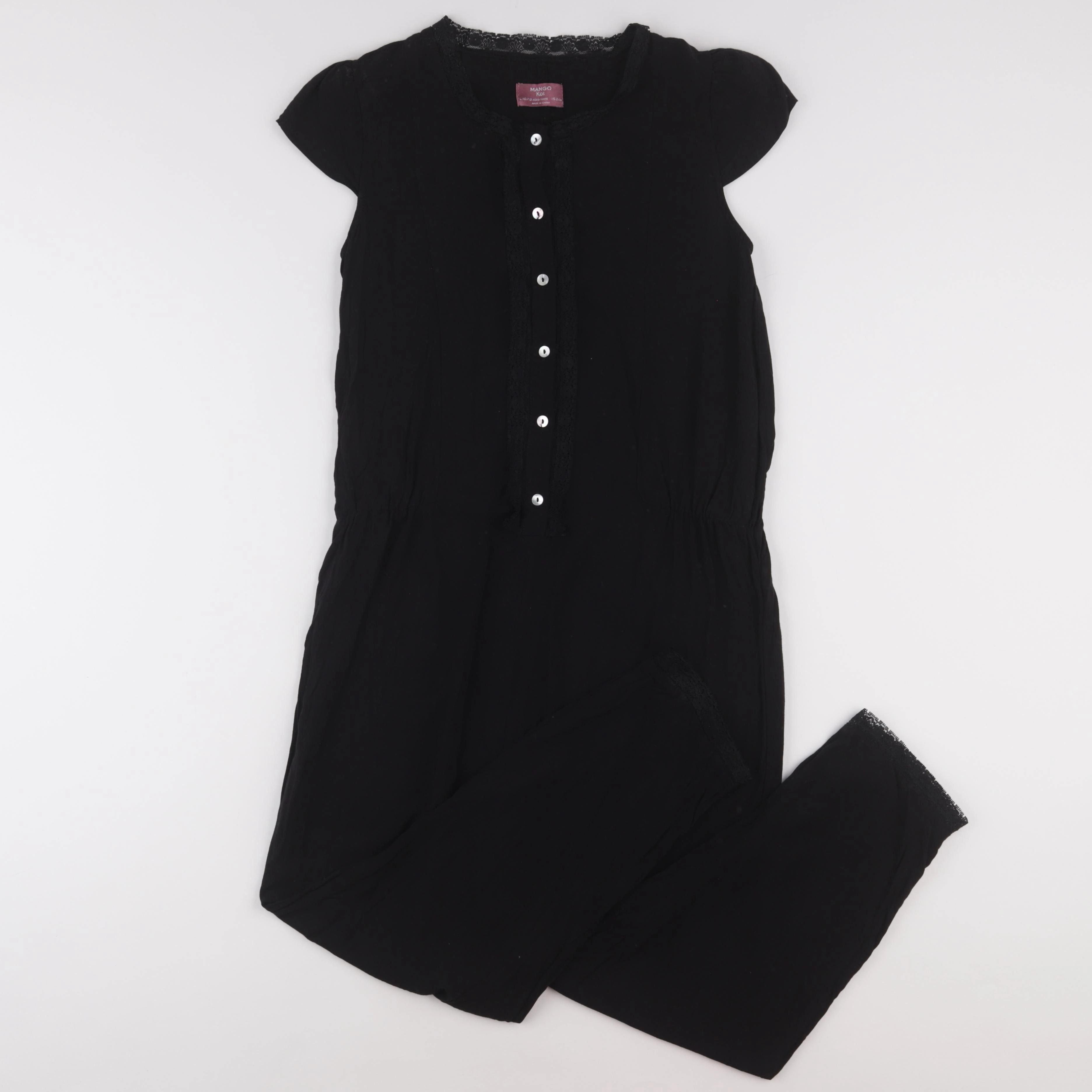 Mango - combinaison noir - 10/12 ans