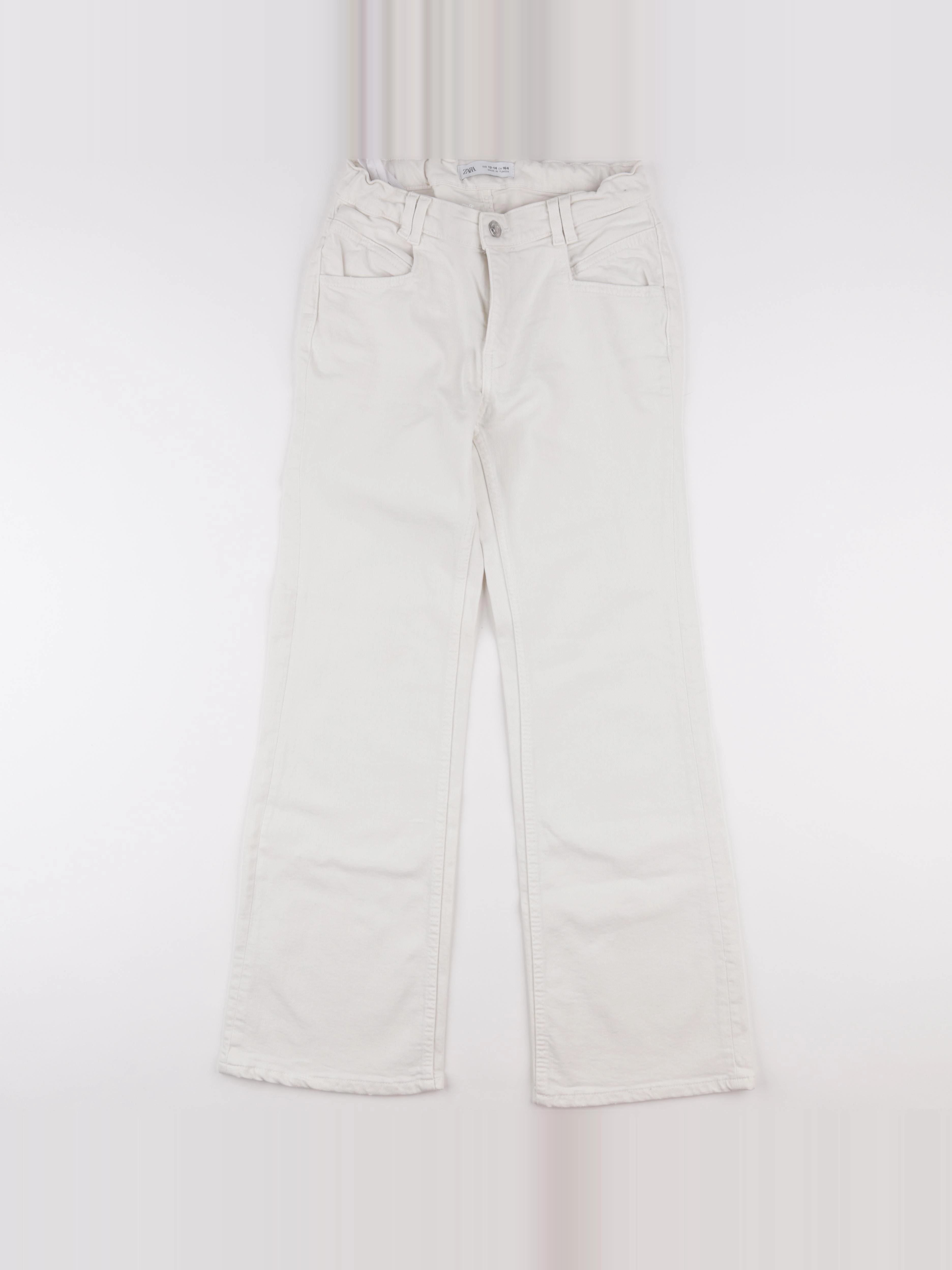 Zara - jean blanc - 13/14 ans