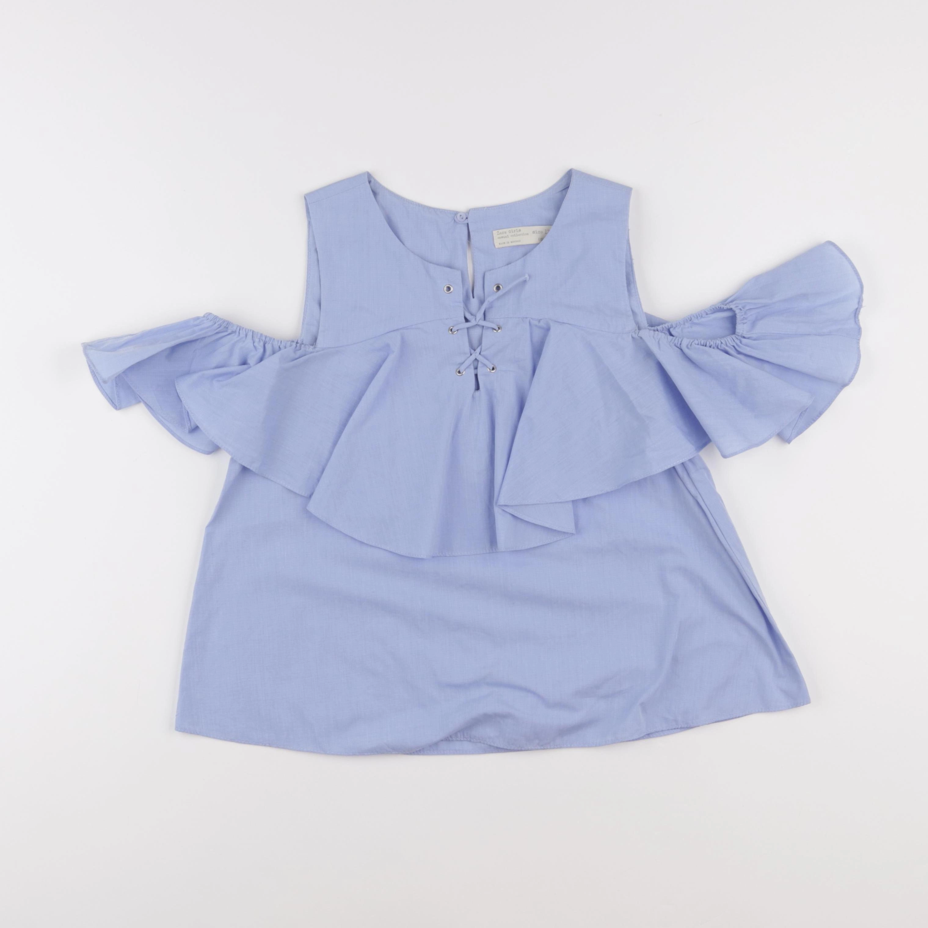 Zara - blouse bleu - 13/14 ans