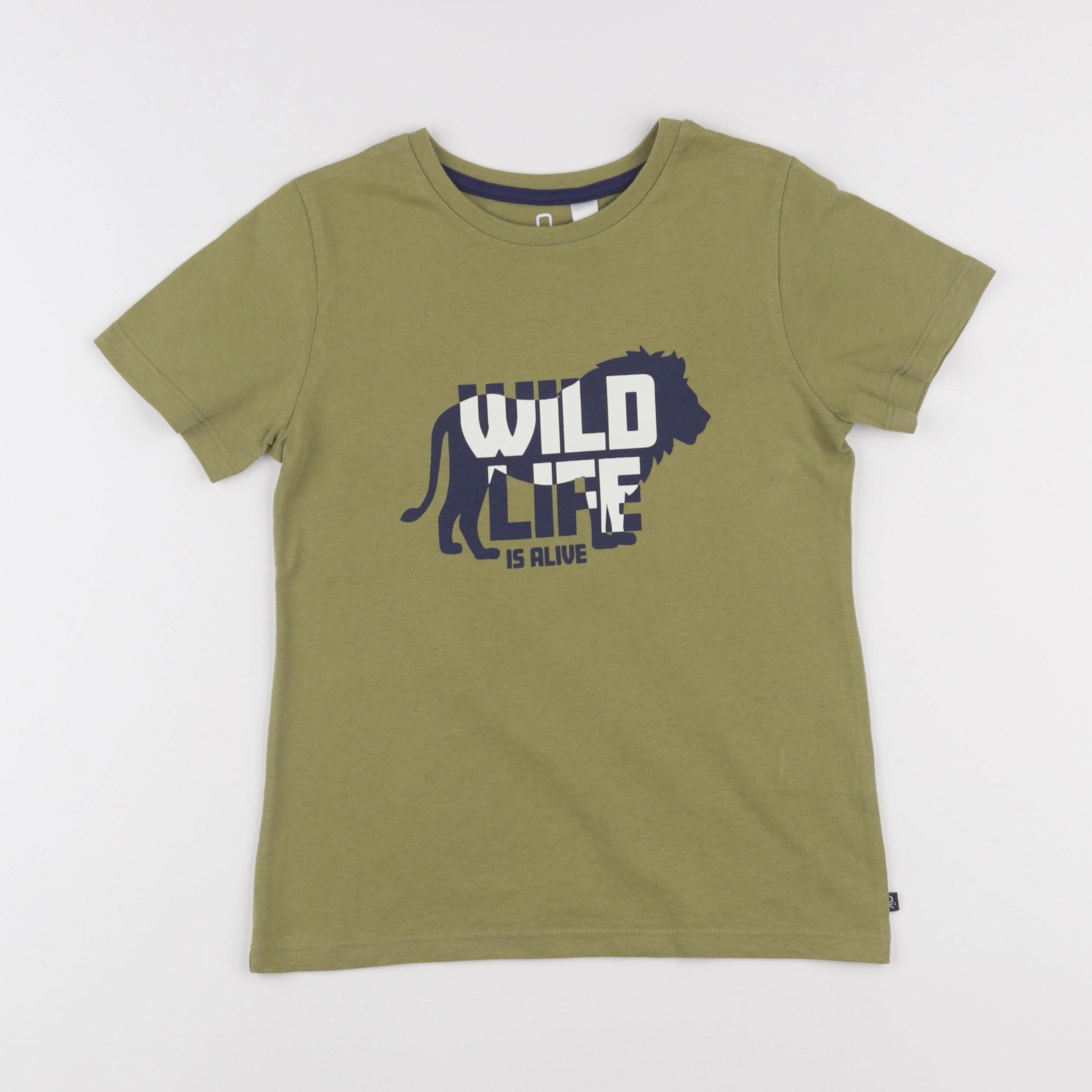 Okaidi - tee-shirt vert - 8 ans