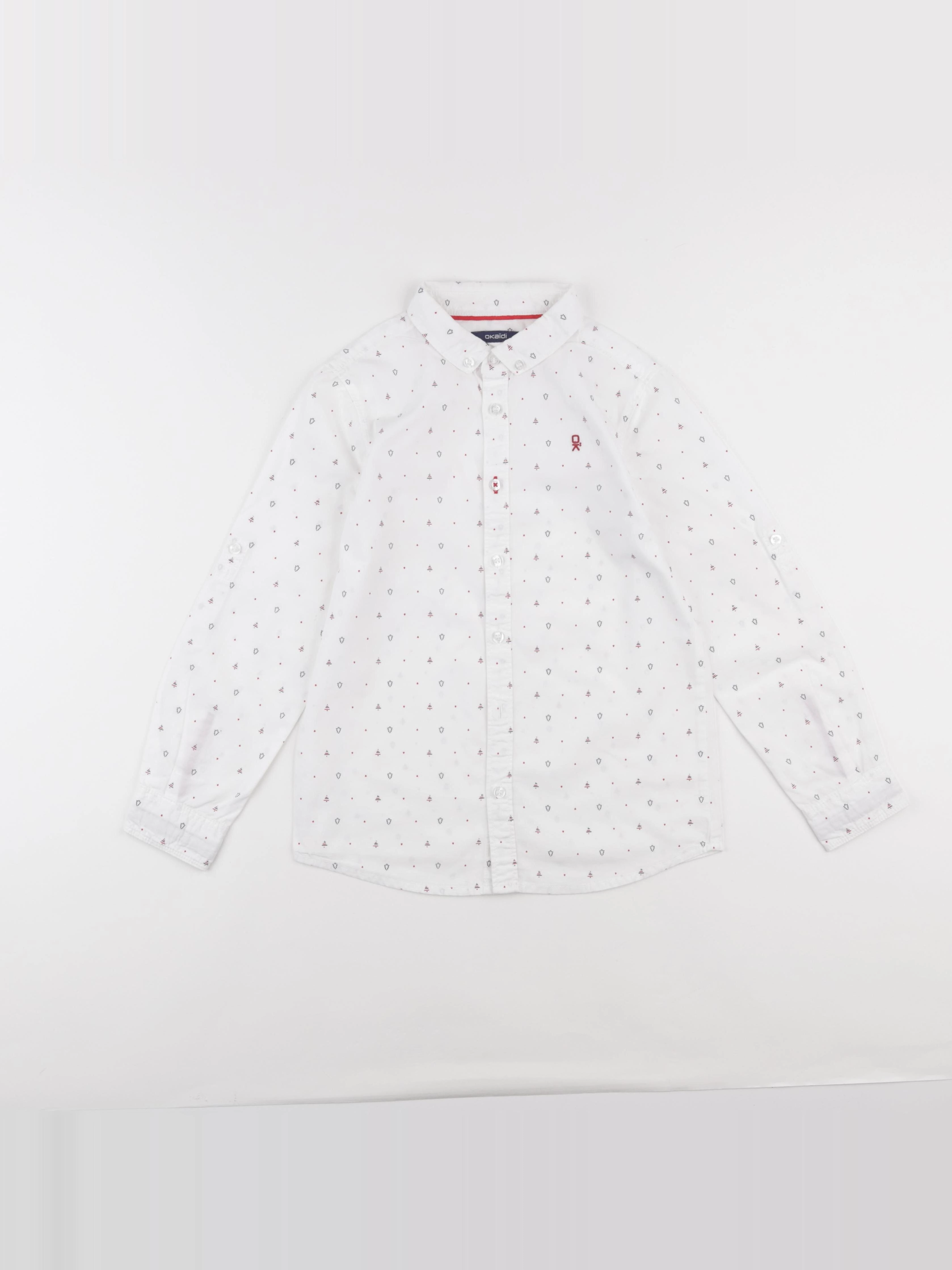 Okaidi - chemise blanc - 8 ans