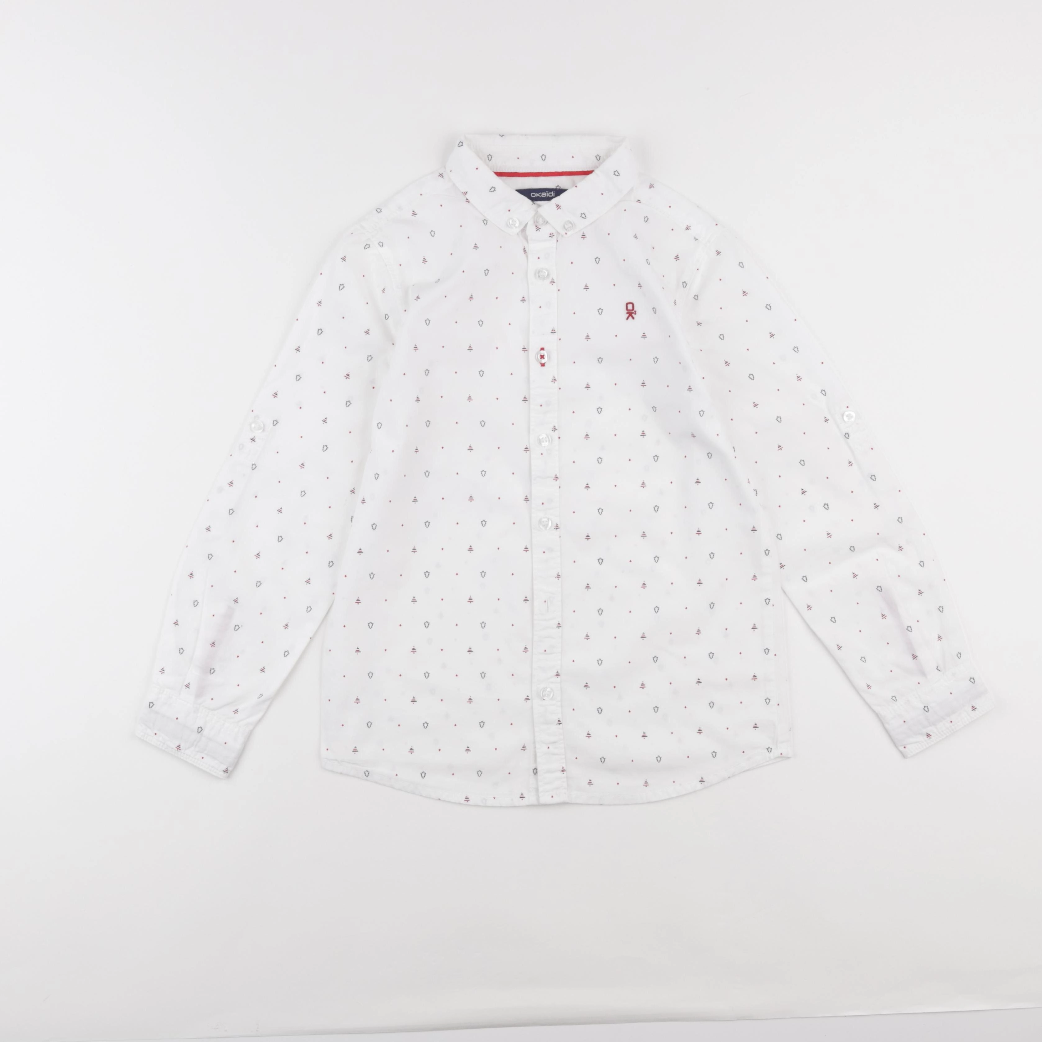 Okaidi - chemise blanc - 8 ans