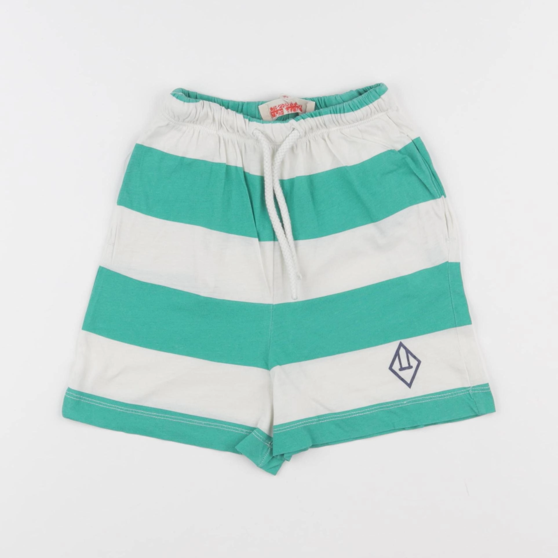 The animals observatory - short blanc, vert - 3 ans
