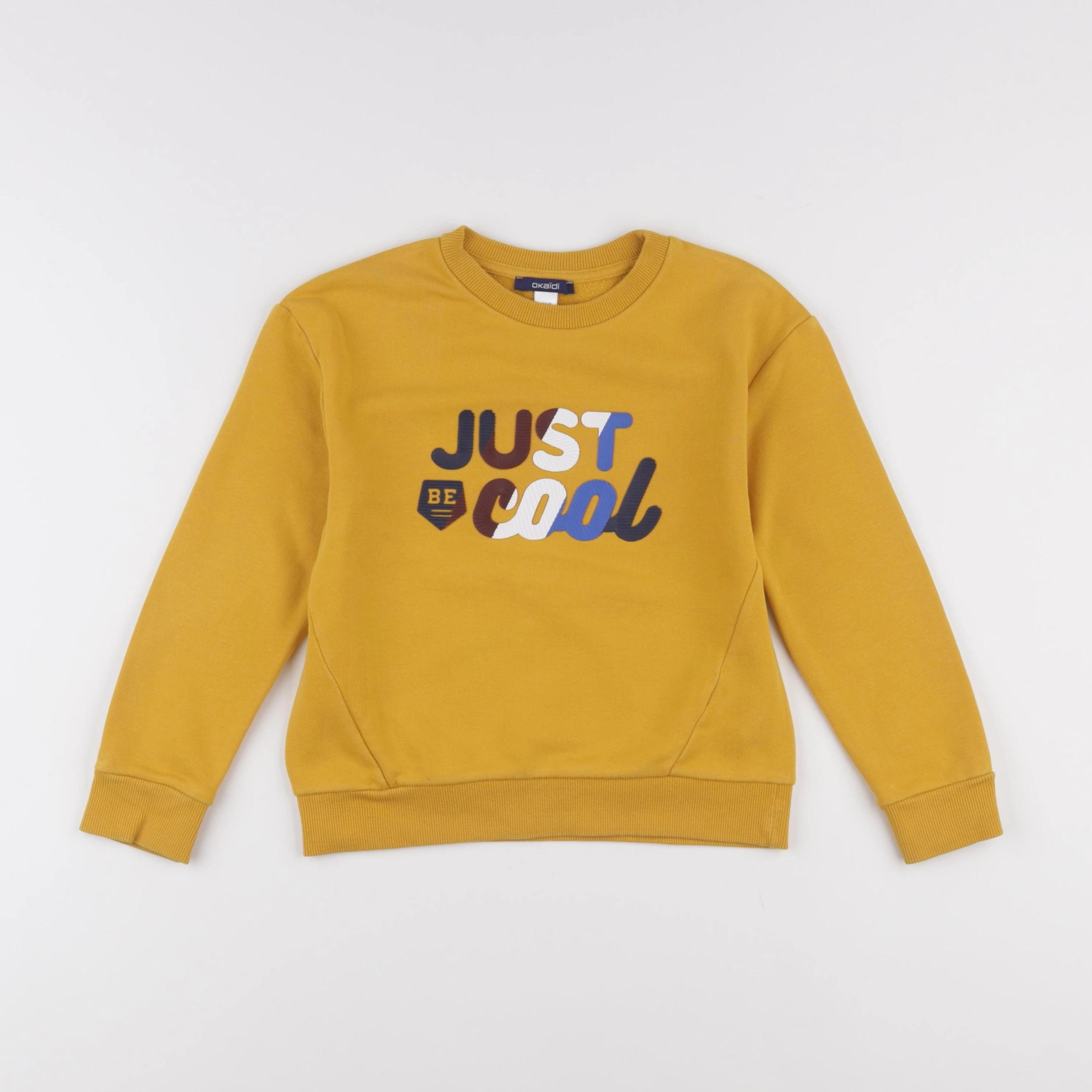 Okaidi - sweat jaune - 6 ans