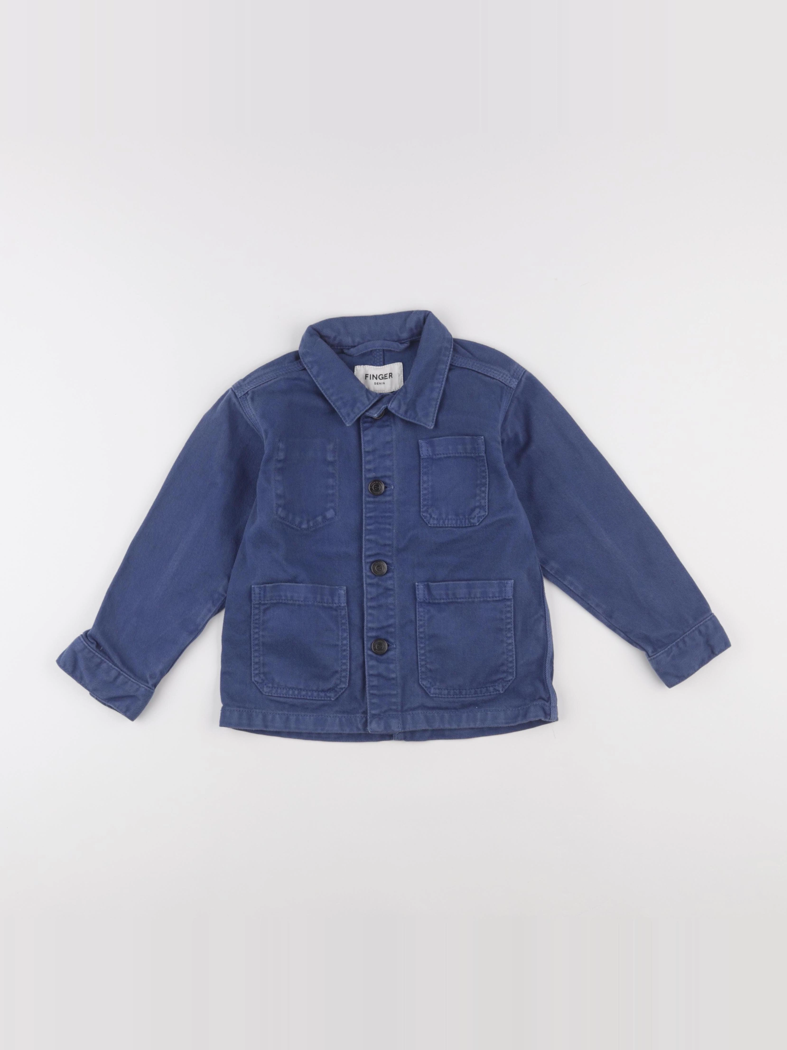 Finger in the nose - veste bleu - 4/5 ans